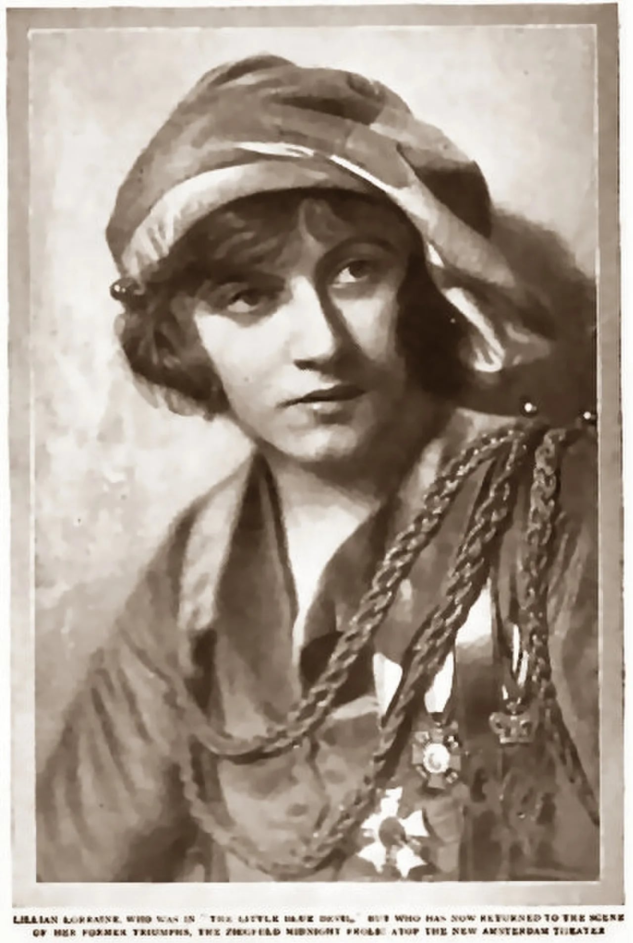 Porträt von Lillian Lorraine (1892–1955) – Gedenkseite