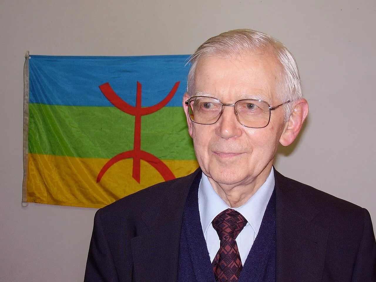 Portrait of Lionel Galand (1920–2017) – memorial page