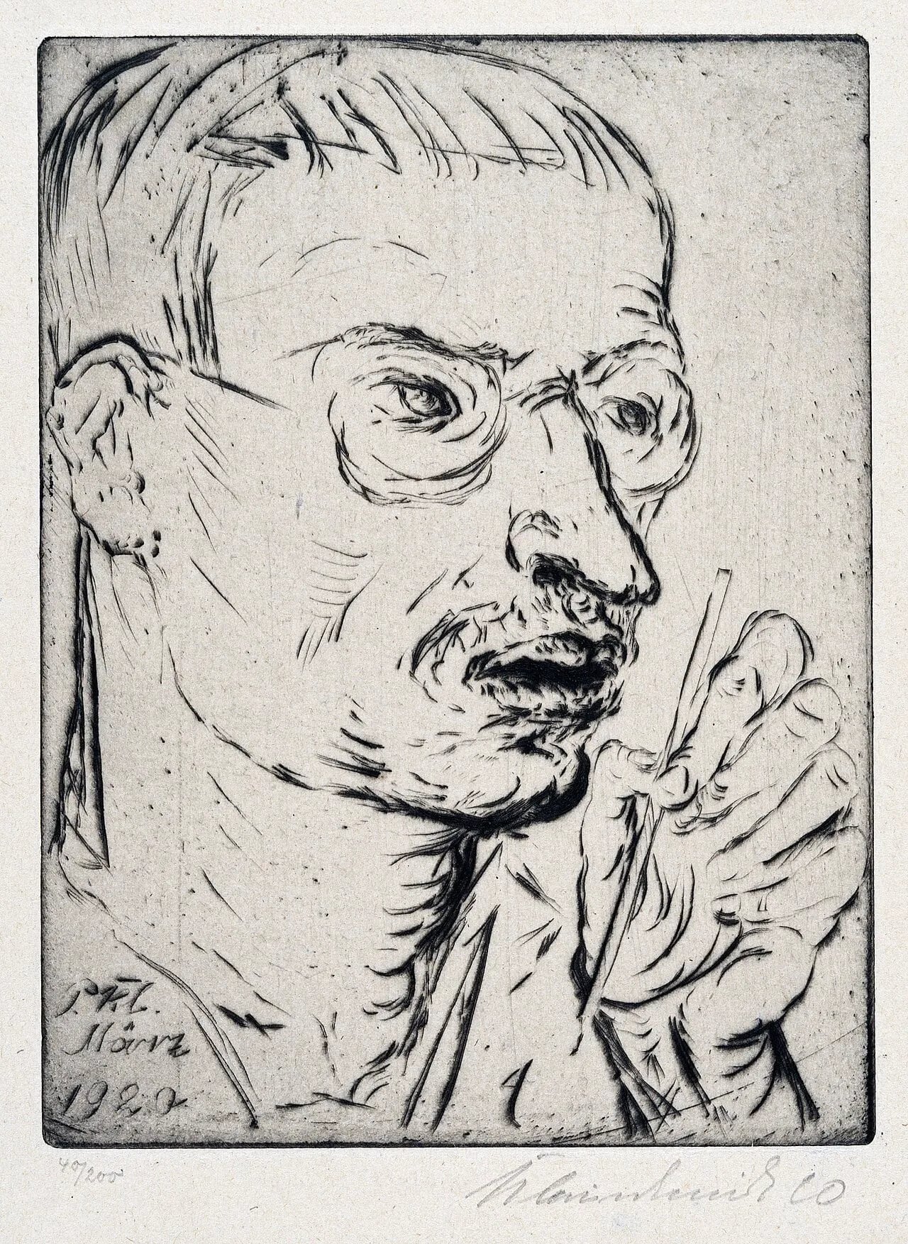 Porträt von Paul Kleinschmidt (1883–1949) – Gedenkseite