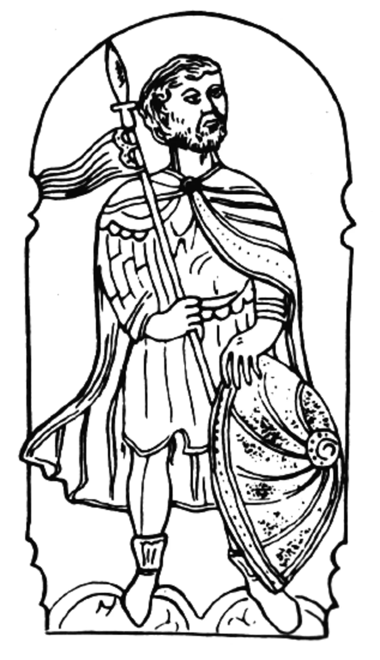 Portrait of Vaišelga (1223–1268) – memorial page