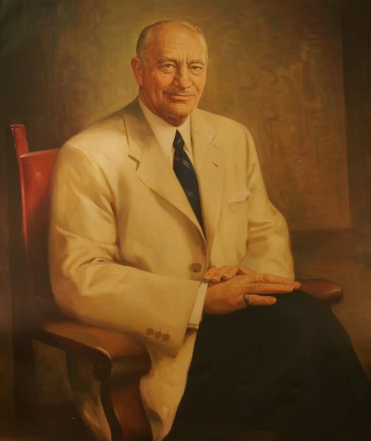 Porträt von Conrad Nicholson Hilton (1887–1979) – Gedenkseite