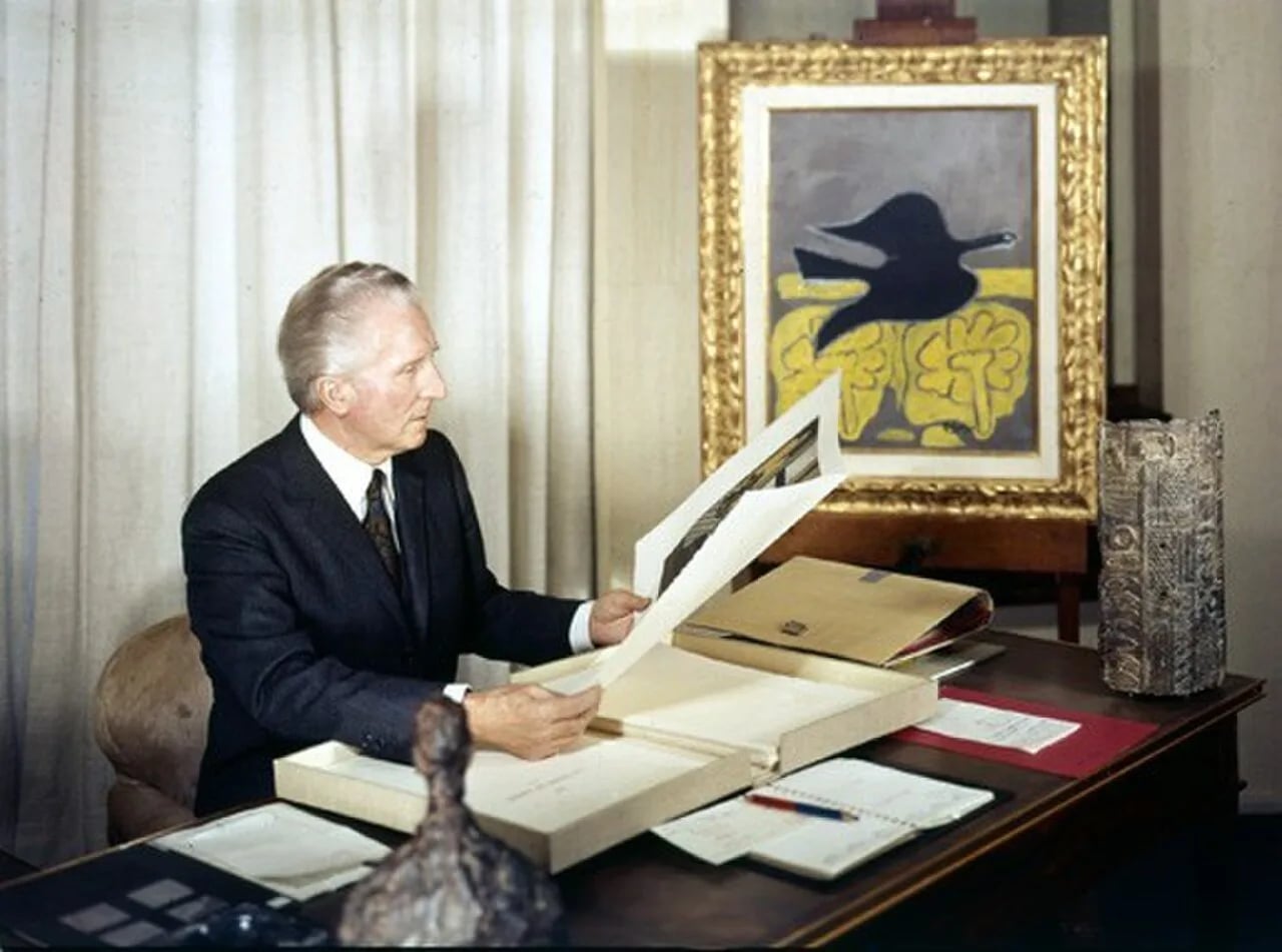 Portrait of Aimé Maeght (1906–1981) – memorial page
