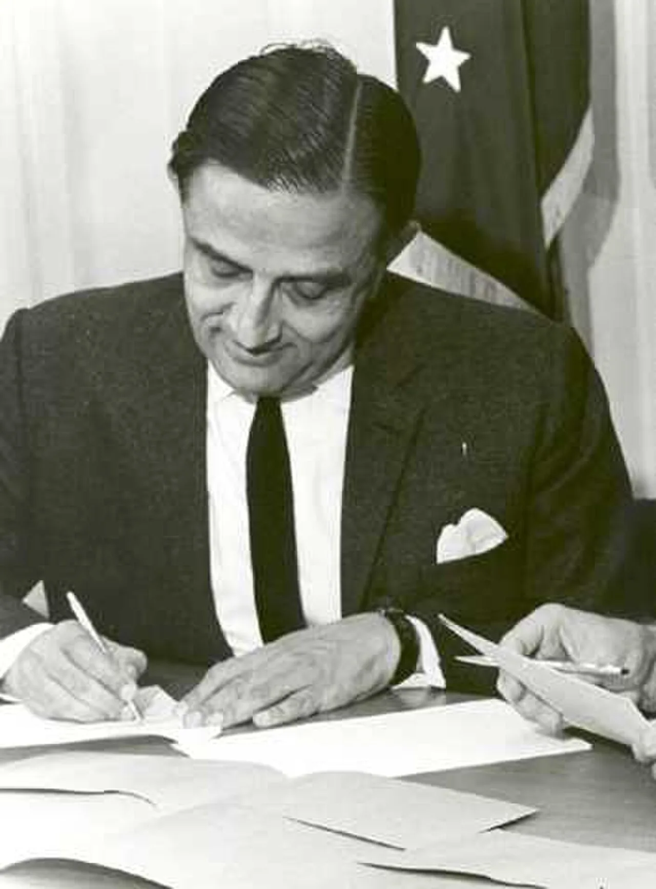 Porträt von Vikram Sarabhai (1919–1971) – Gedenkseite