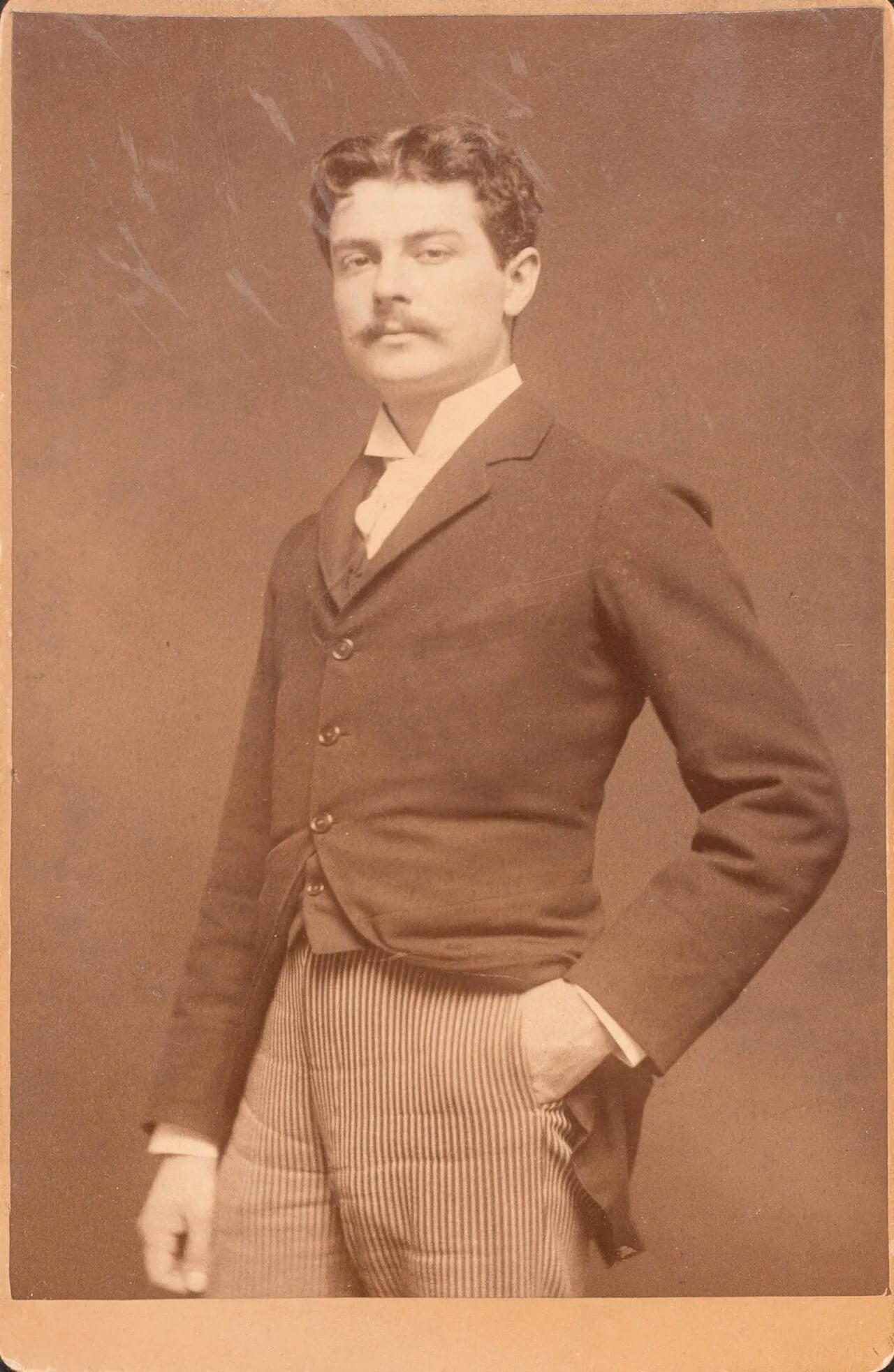Portrait of Dennis Miller Bunker (1861–1890) – memorial page