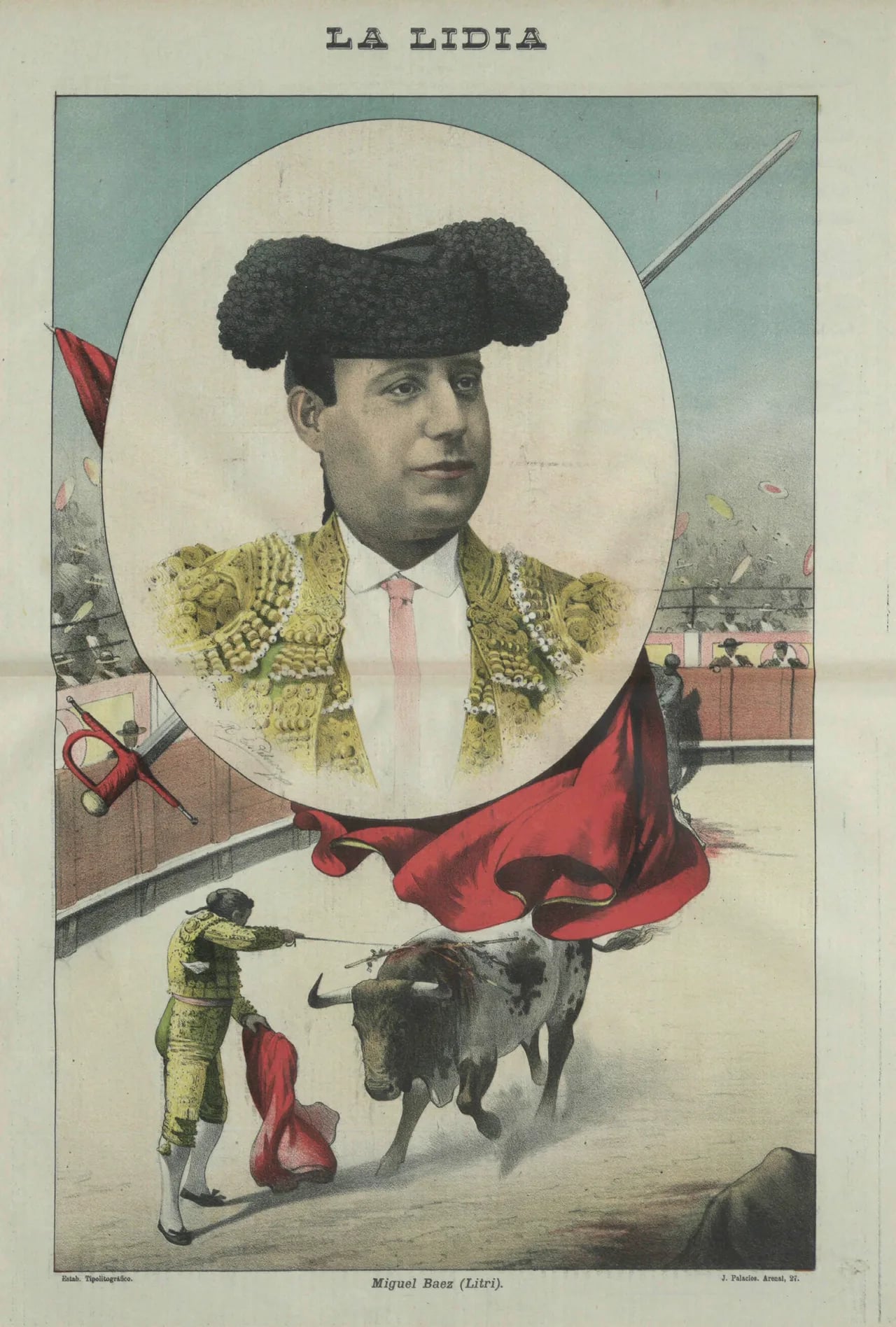 Porträt von Miguel Báez Quintero (1869–1932) – Gedenkseite