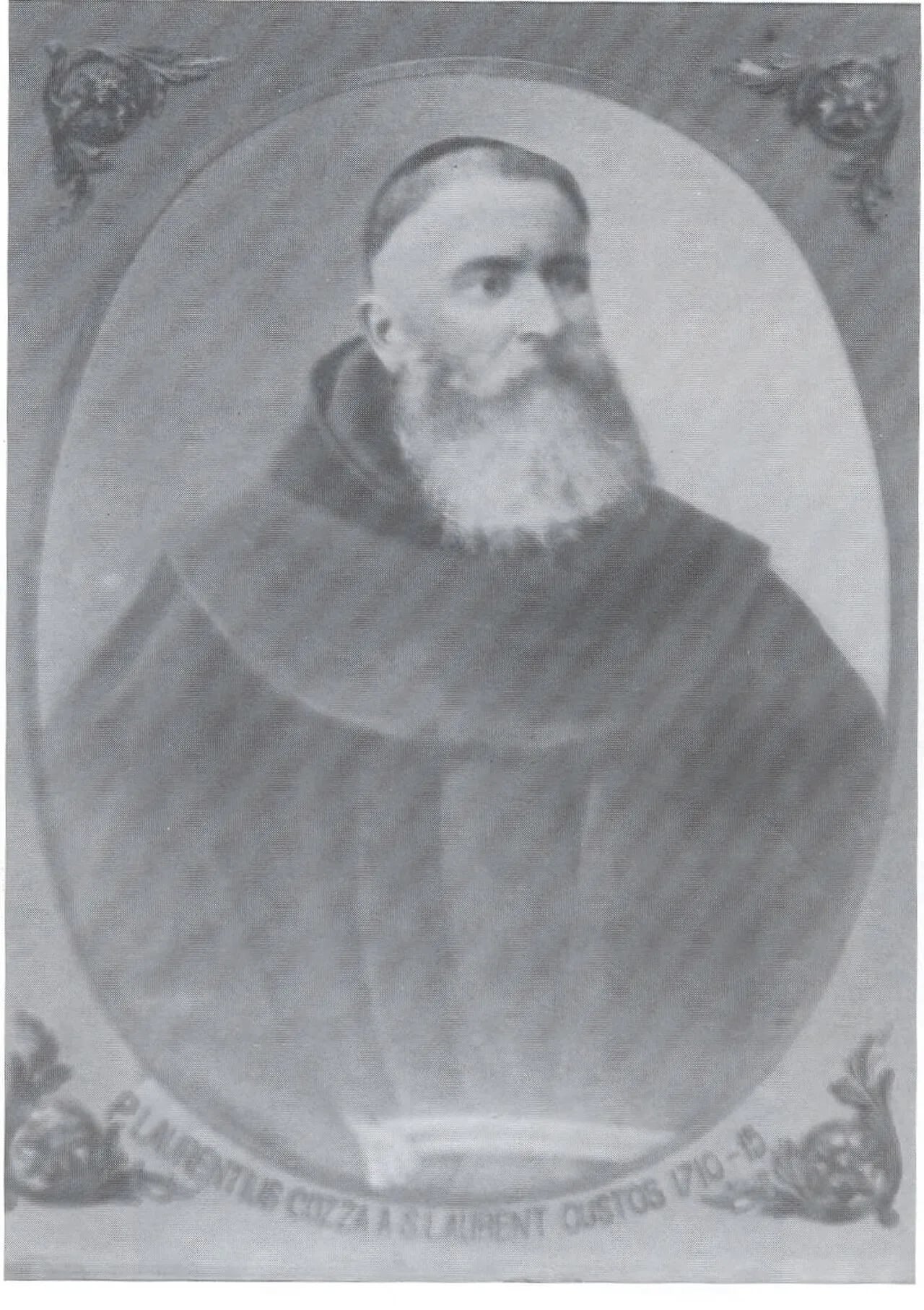 Porträt von Lorenzo Cozza (1654–1729) – Gedenkseite