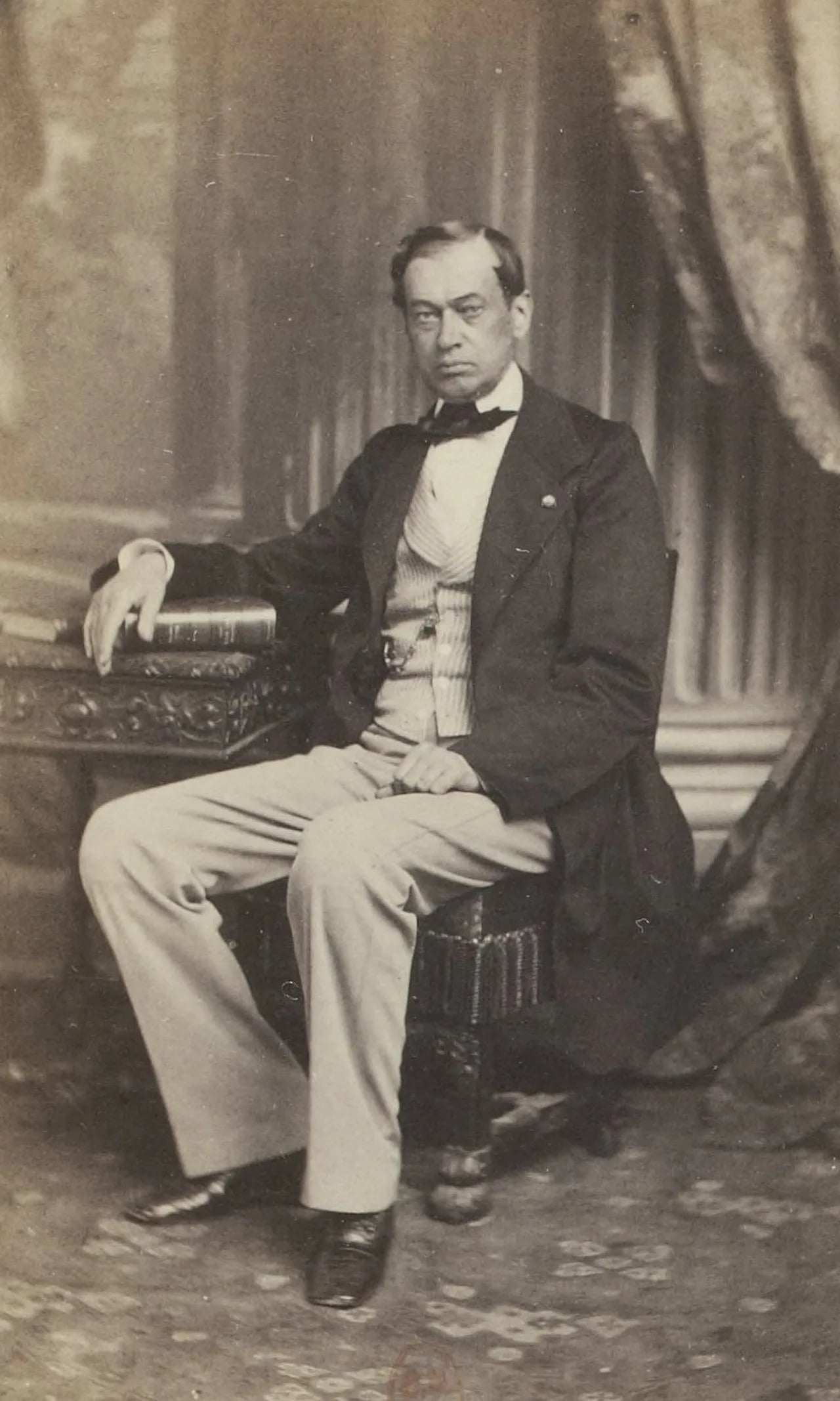 Porträt von Louis-Antoine de Robin de Barbentane (1812–1869) – Gedenkseite