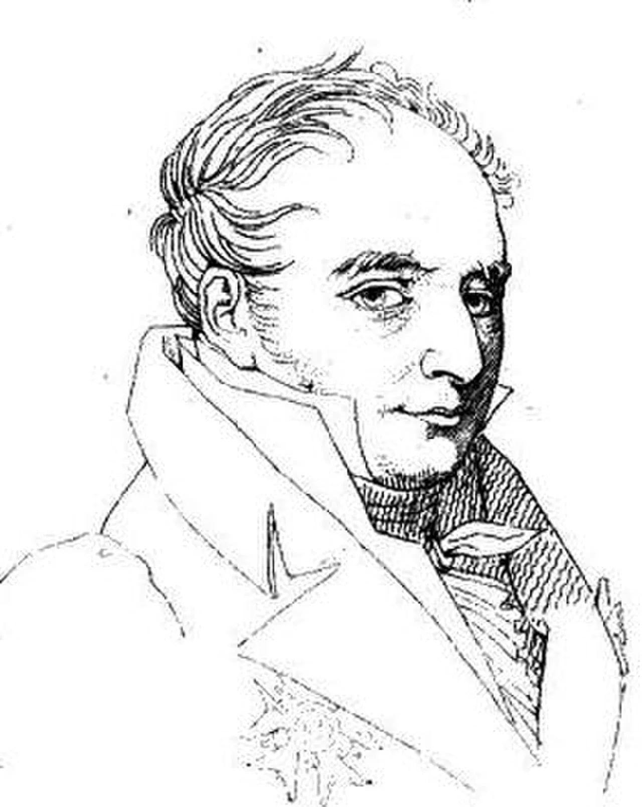Porträt von Louis-Emmanuel Corvetto (1756–1821) – Gedenkseite