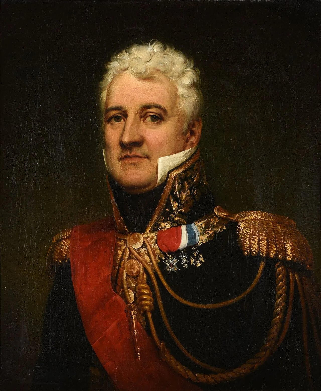 Porträt von Louis-François-Bertrand du Pont d'Aubevoye de Lauberdière (1759–1837) – Gedenkseite