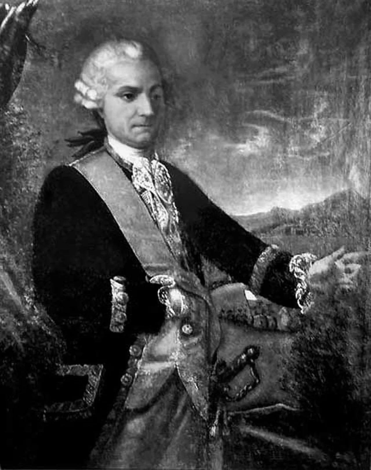 Portrait of Louis-Gabriel de Gomer (1718–1798) – memorial page