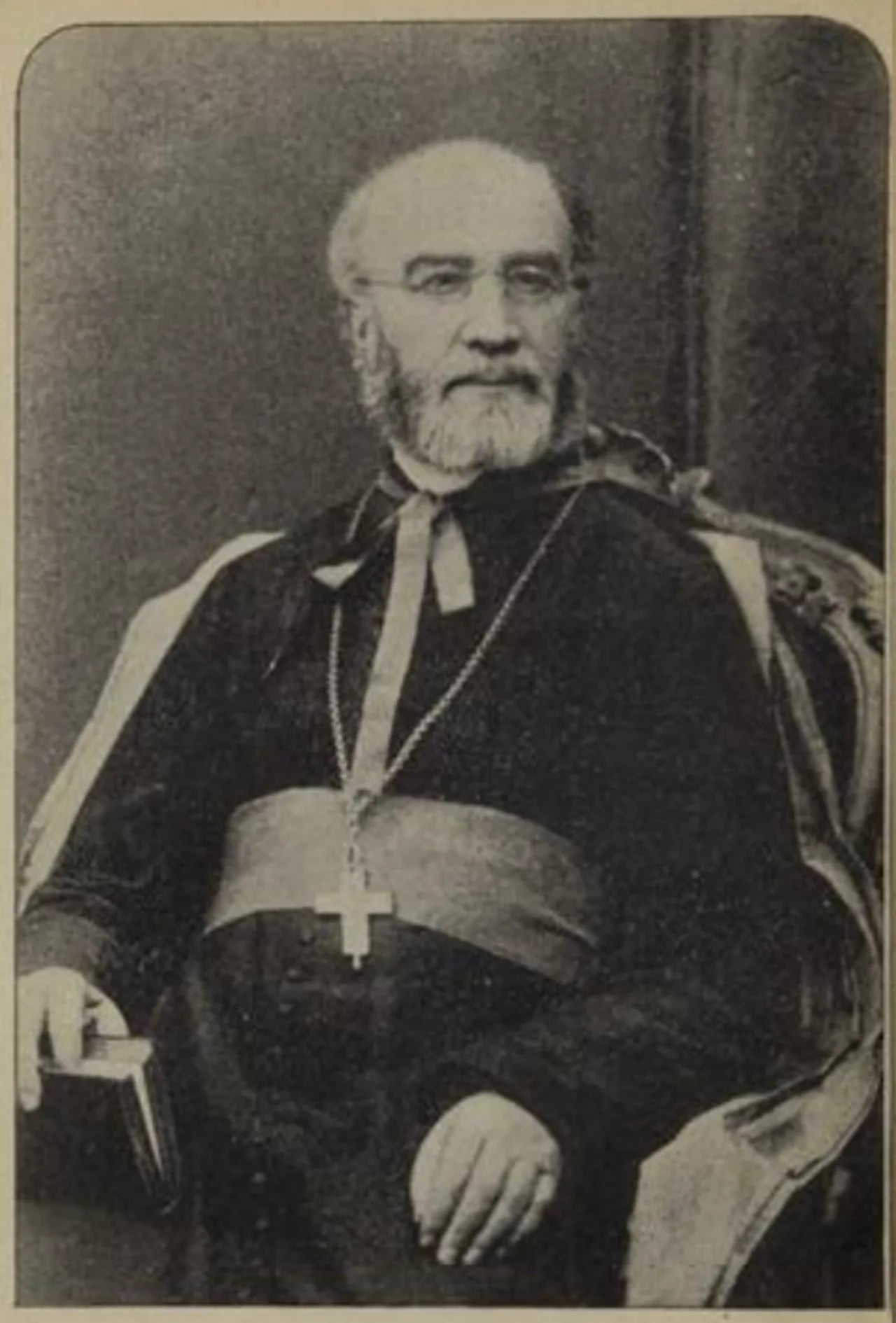 Porträt von Louis-Joseph d'Herbomez (1822–1890) – Gedenkseite