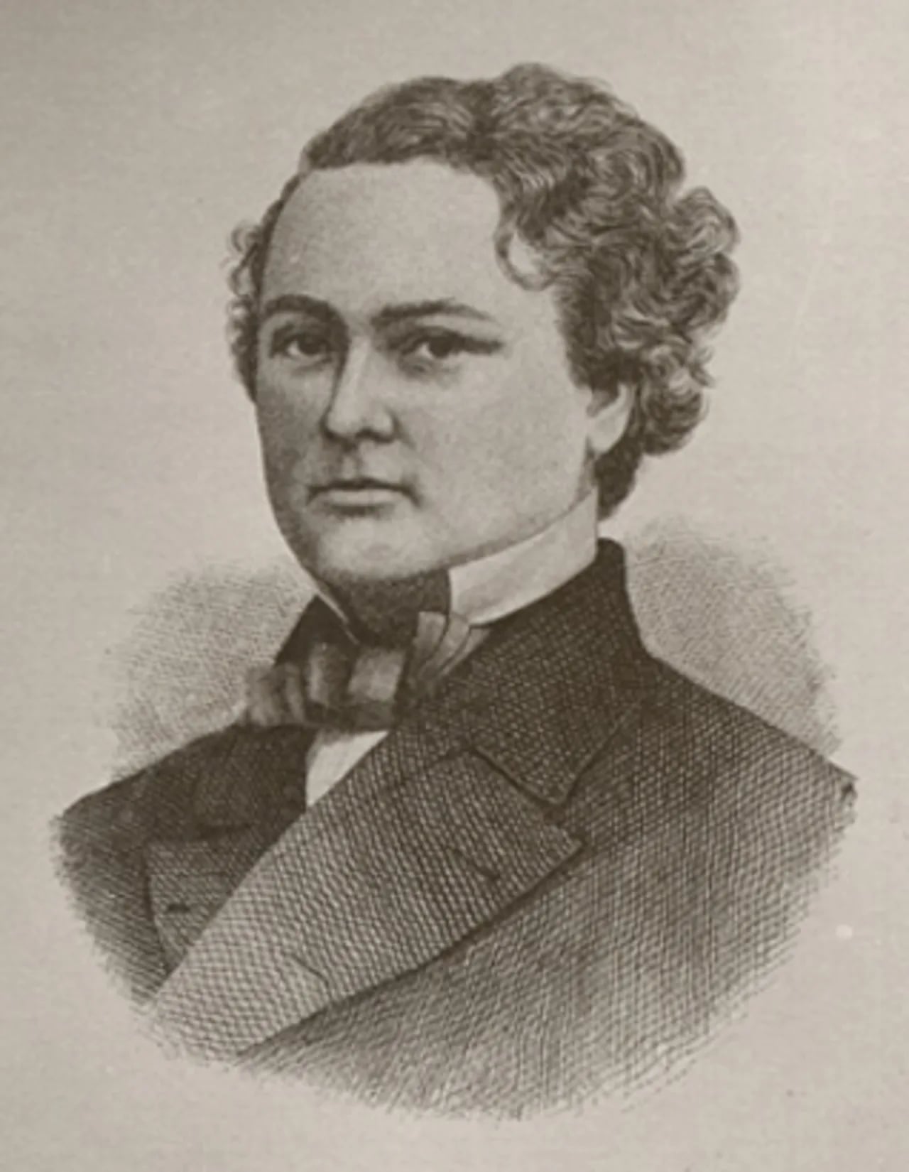 Porträt von Louis-Siméon Morin (1831–1879) – Gedenkseite