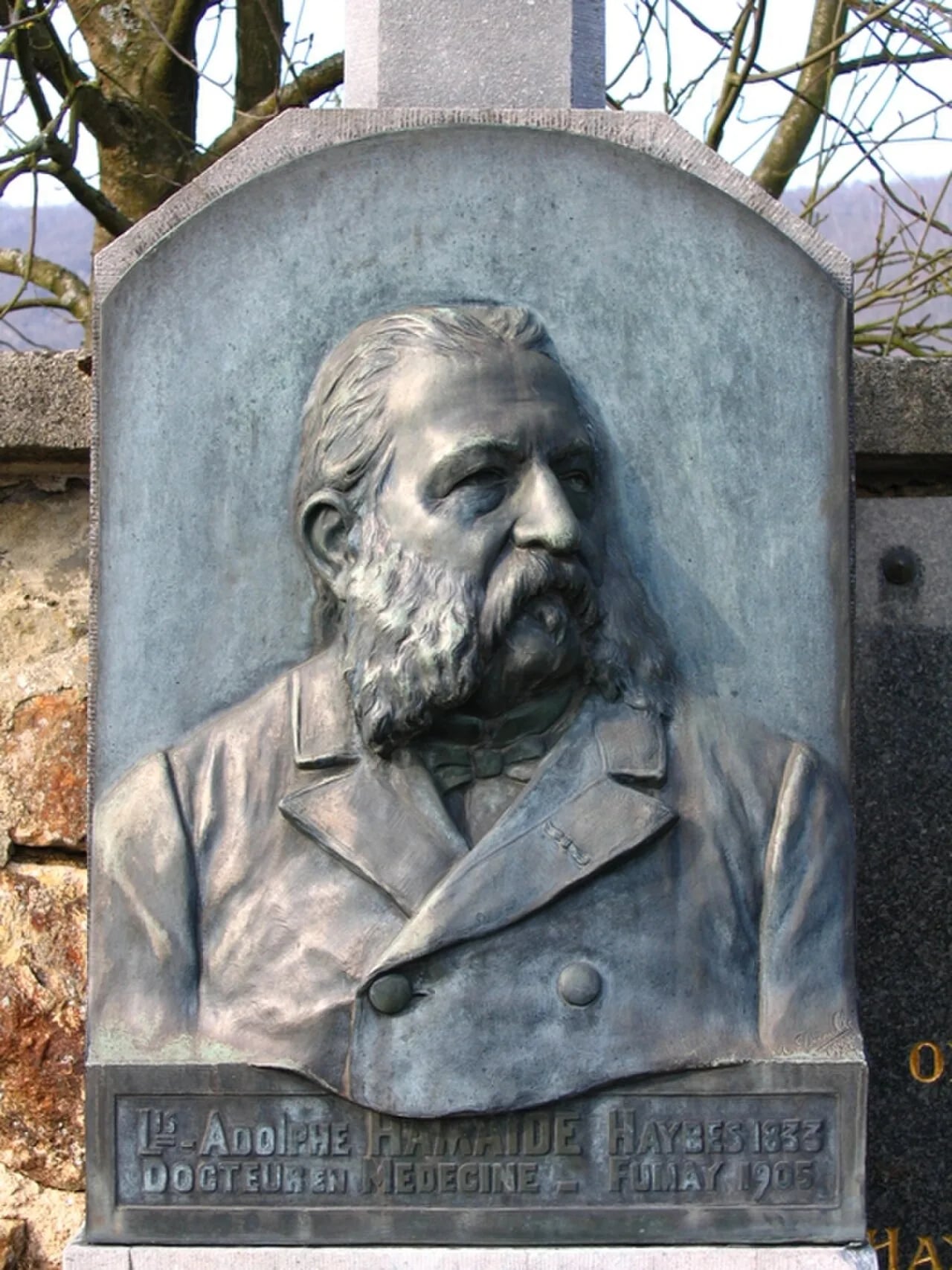 Portrait of Louis Adolphe Hamaide (1833–1905) – memorial page