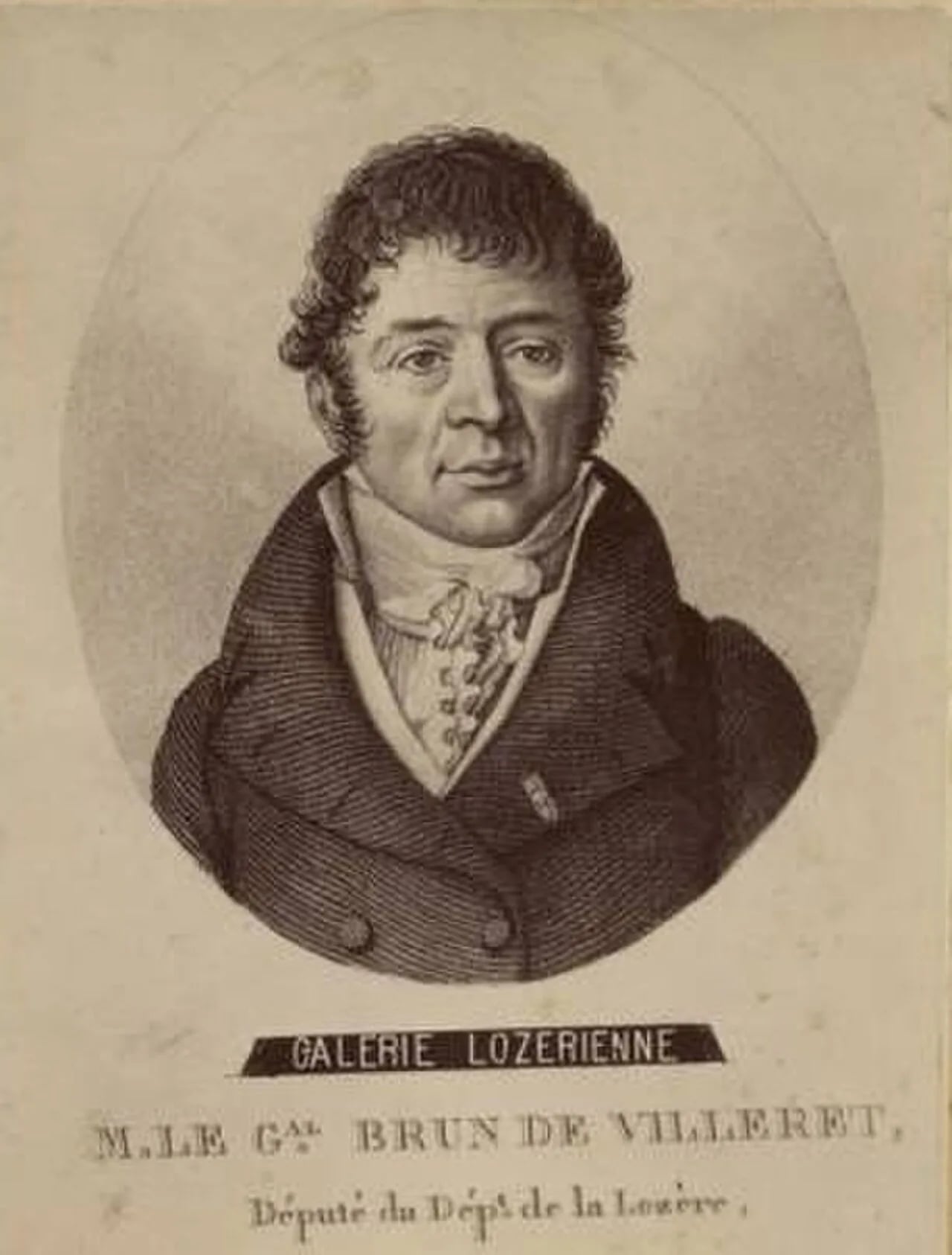 Portrait of Louis Bertrand Pierre Brun de Villeret (1773–1845) – memorial page