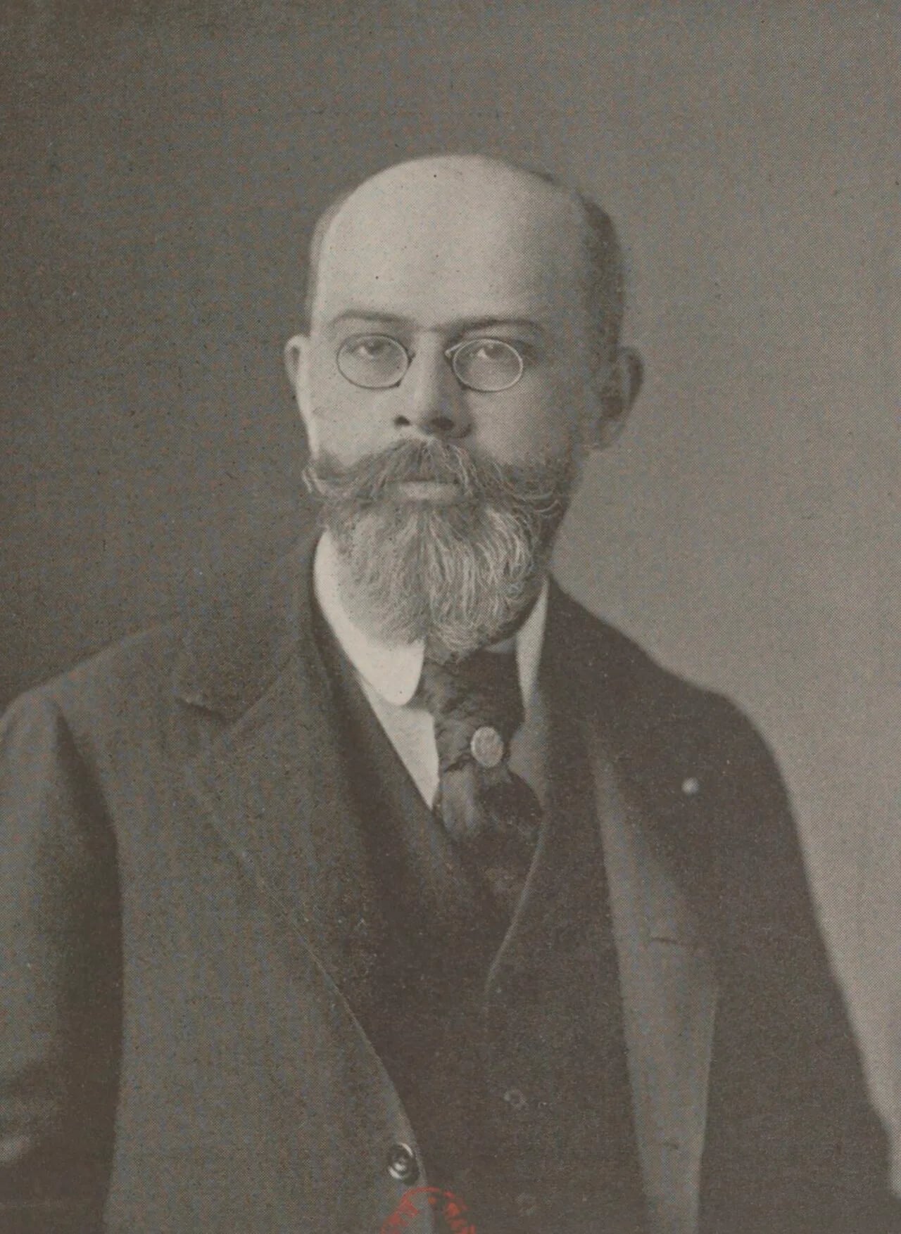 Porträt von Louis Bonnier (1856–1946) – Gedenkseite