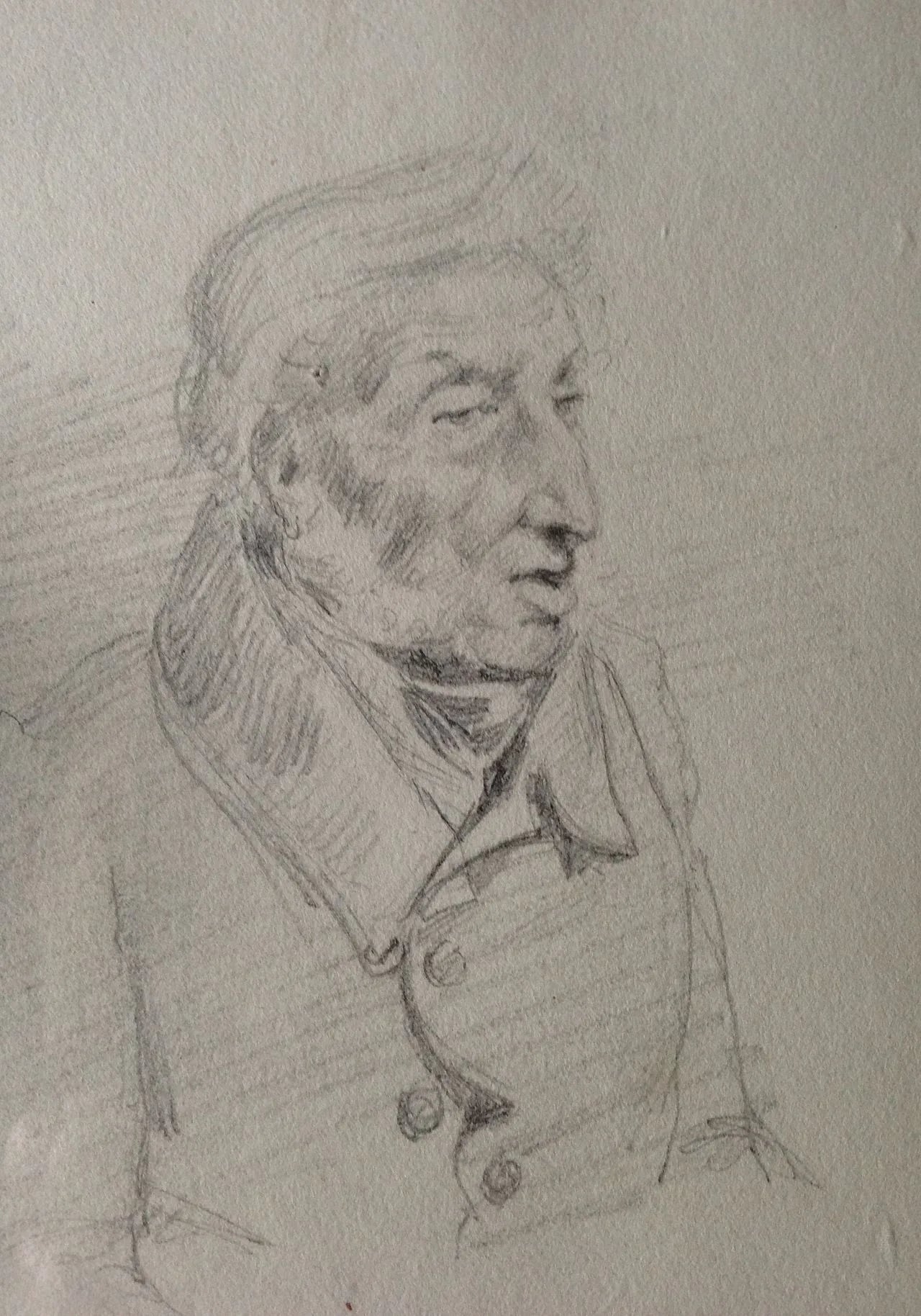 Porträt von Louis Bro (1781–1844) – Gedenkseite