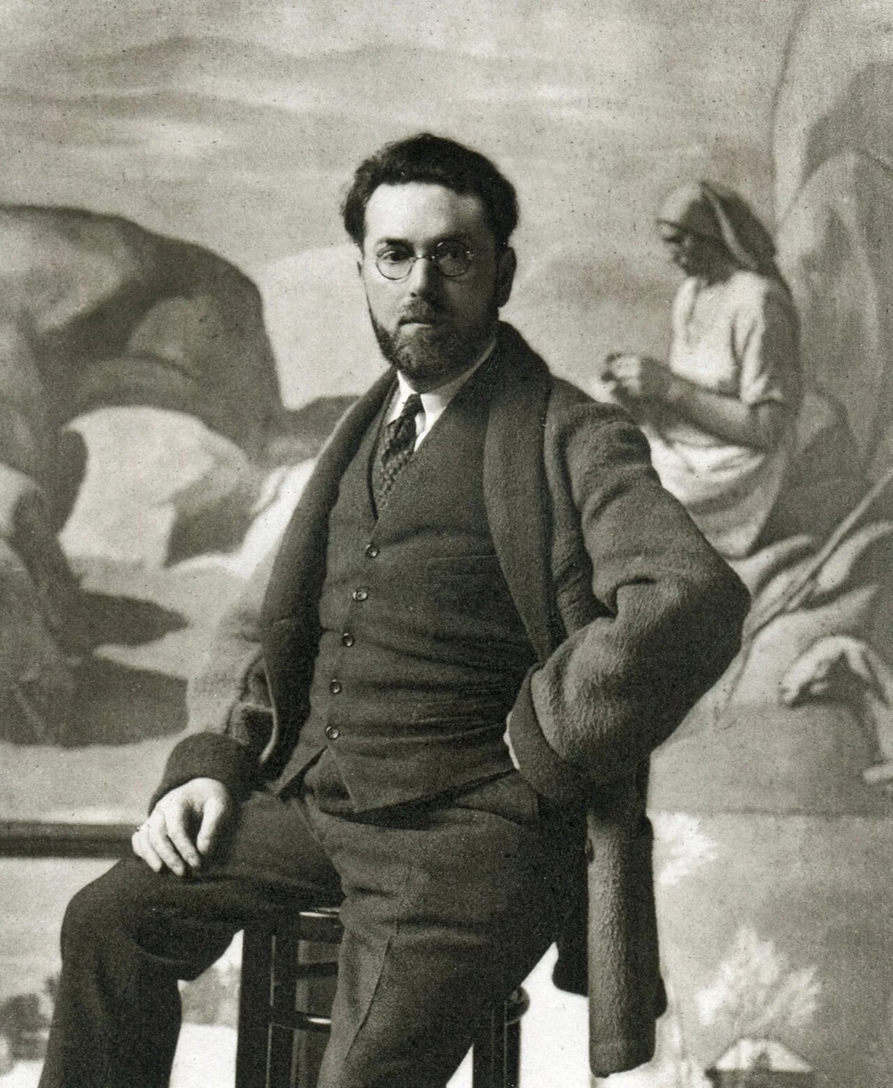 Porträt von Louis Charlot (1878–1951) – Gedenkseite