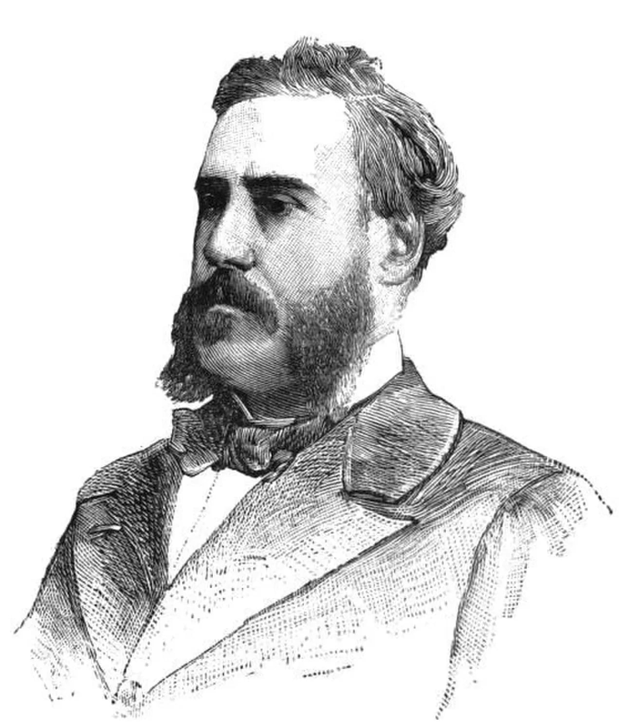 Porträt von Louis Delobeau (1834–1912) – Gedenkseite