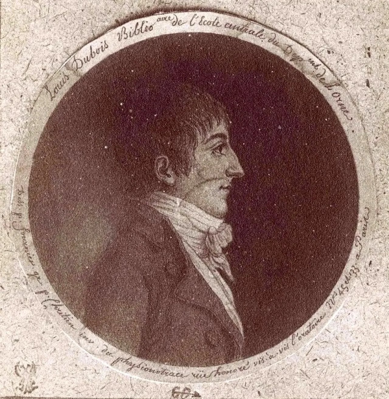 Portrait of Louis Du Bois (1773–1855) – memorial page