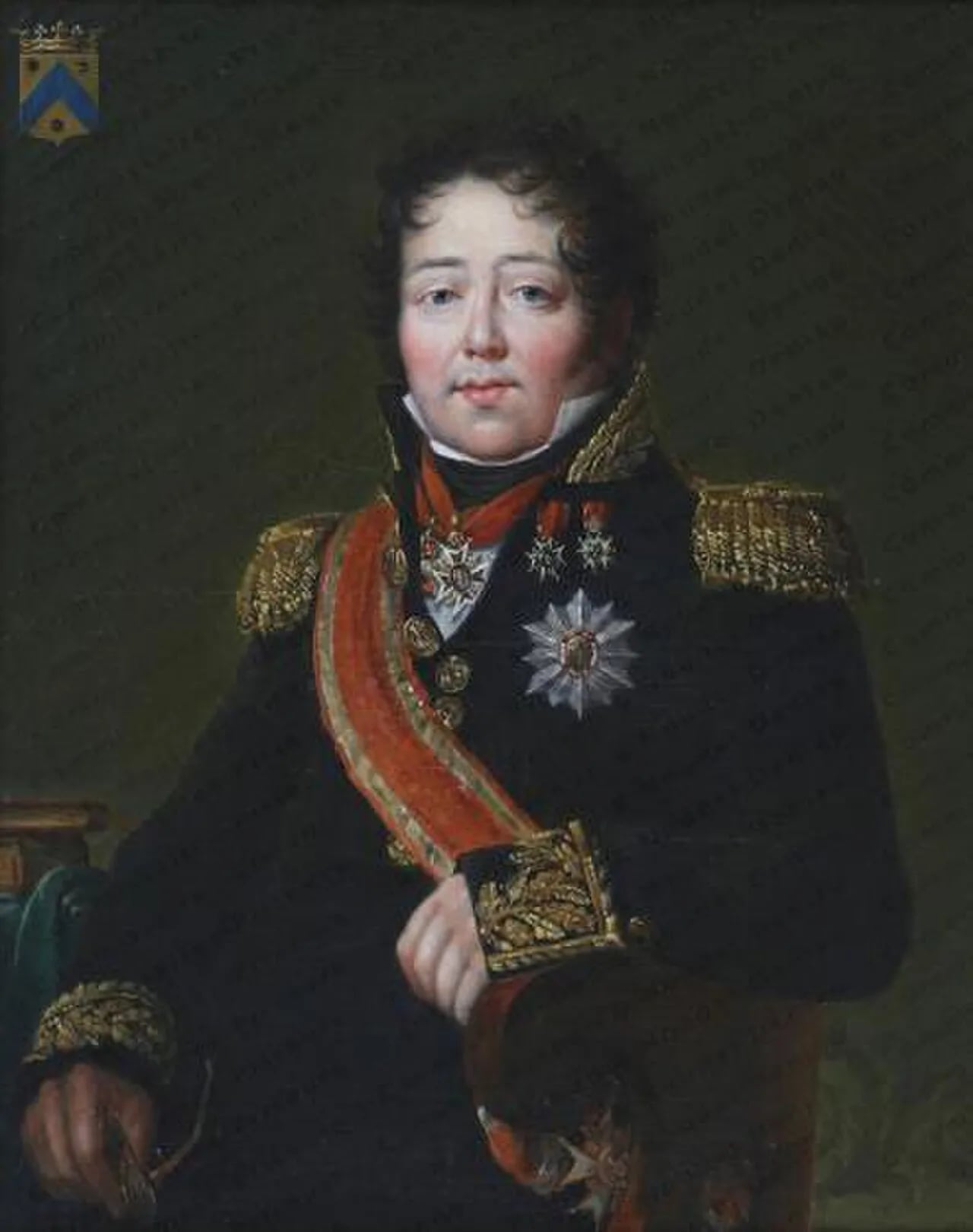 Porträt von Louis Dubois Descours La Maisonfort (1763–1827) – Gedenkseite