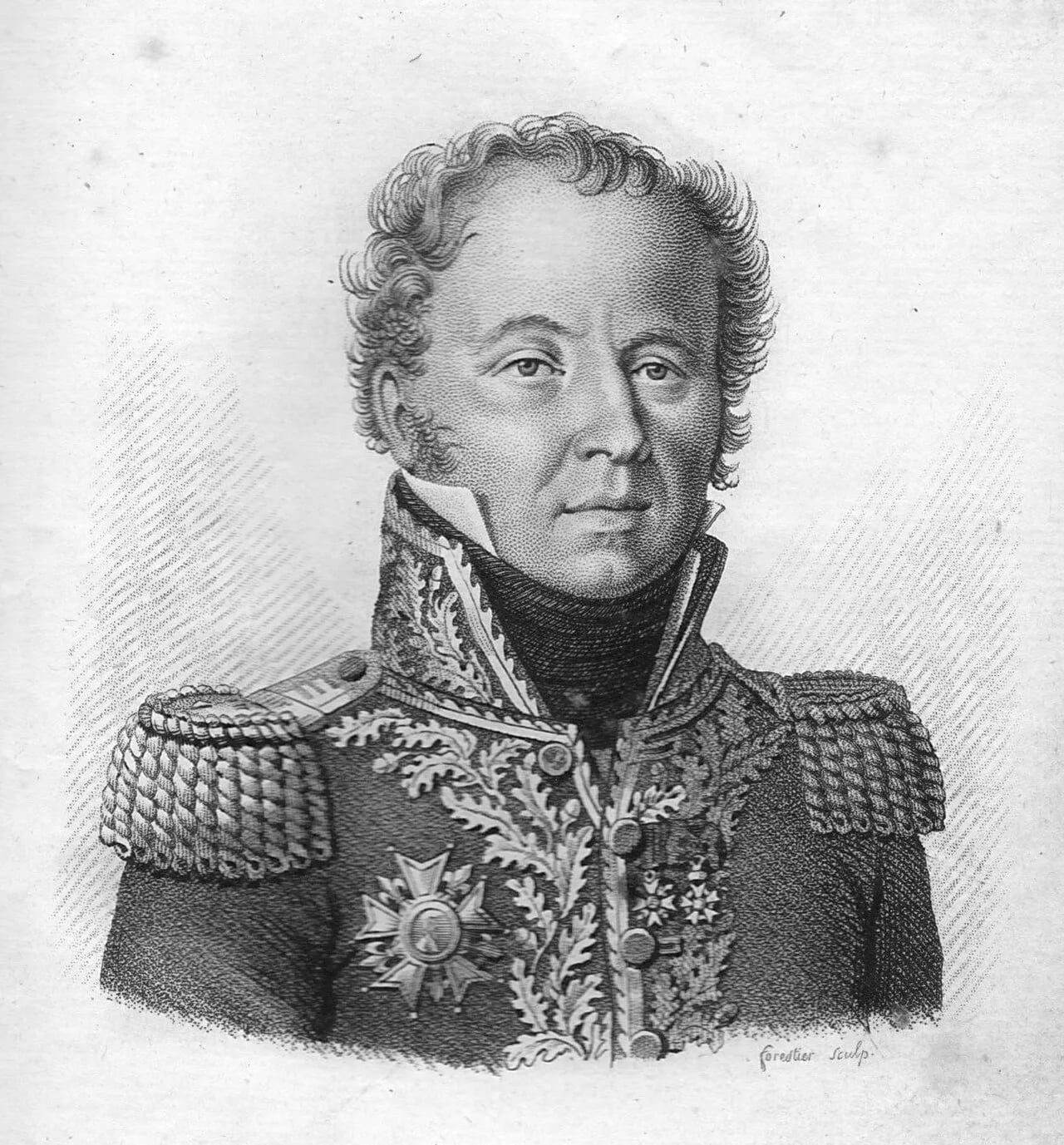 Portrait of Louis Emmanuel Rey (1768–1846) – memorial page