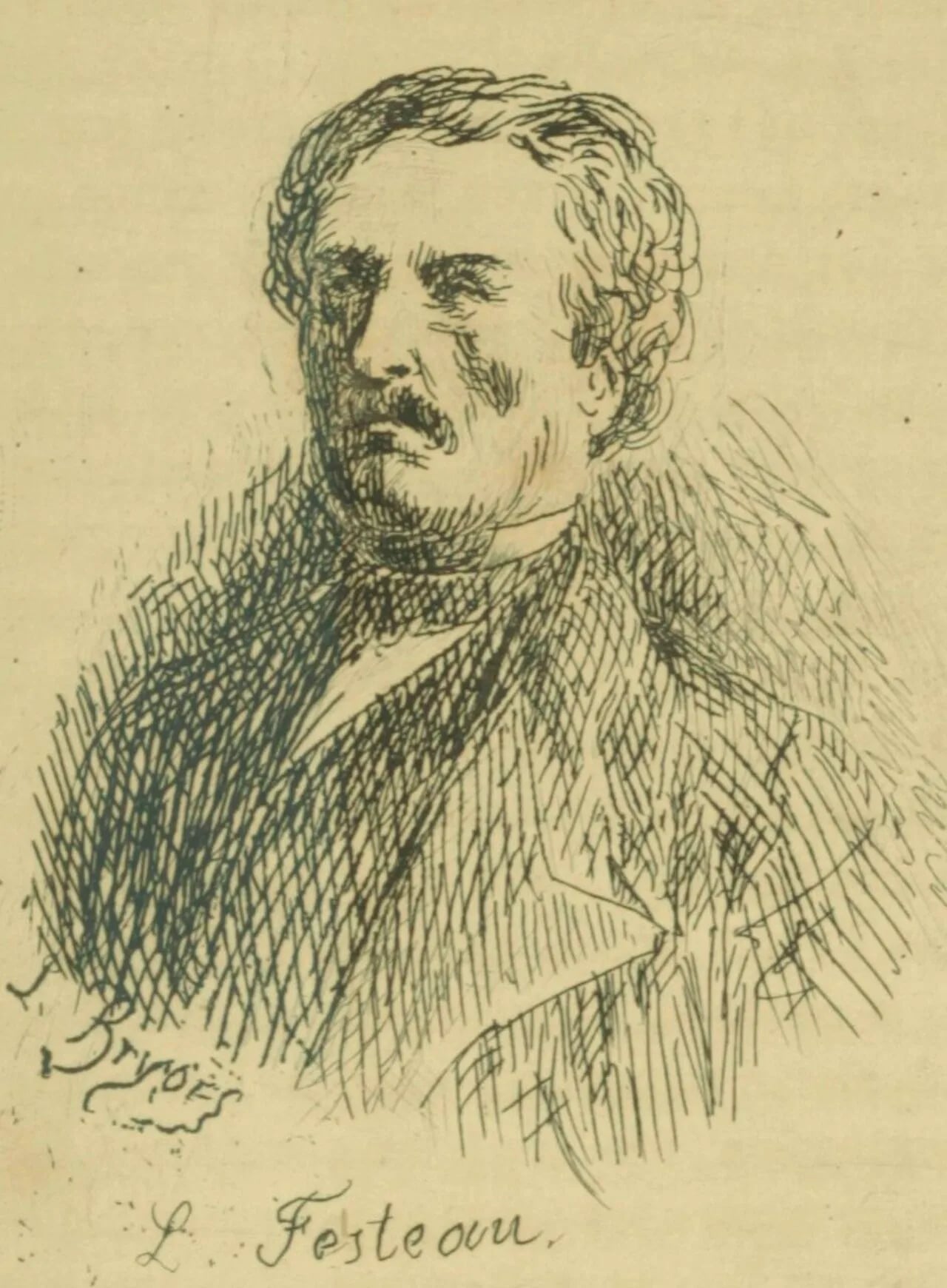 Portrait of Louis Festeau (1793–1869) – memorial page