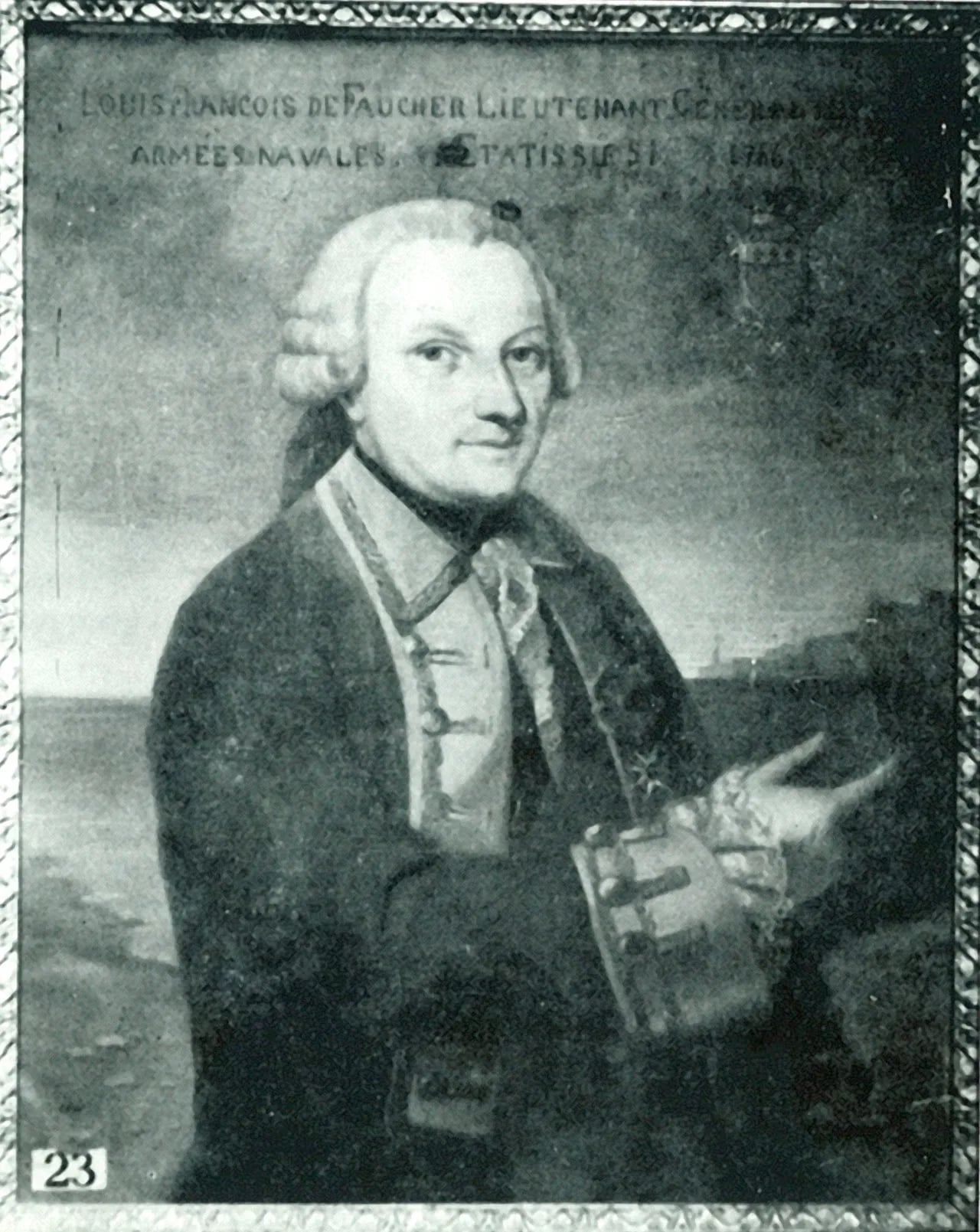 Portrait of Louis François de Faucher (1715–1795) – memorial page