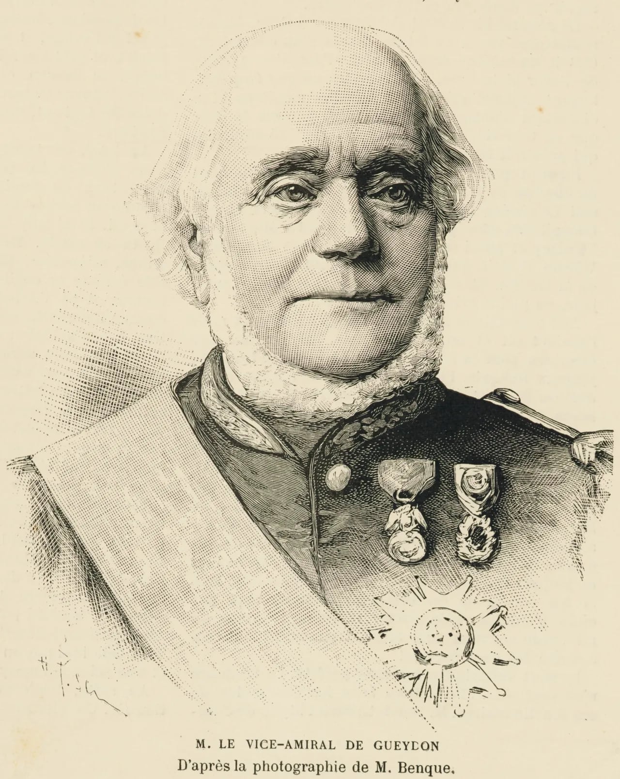 Portrait of Louis Henri de Gueydon (1809–1886) – memorial page