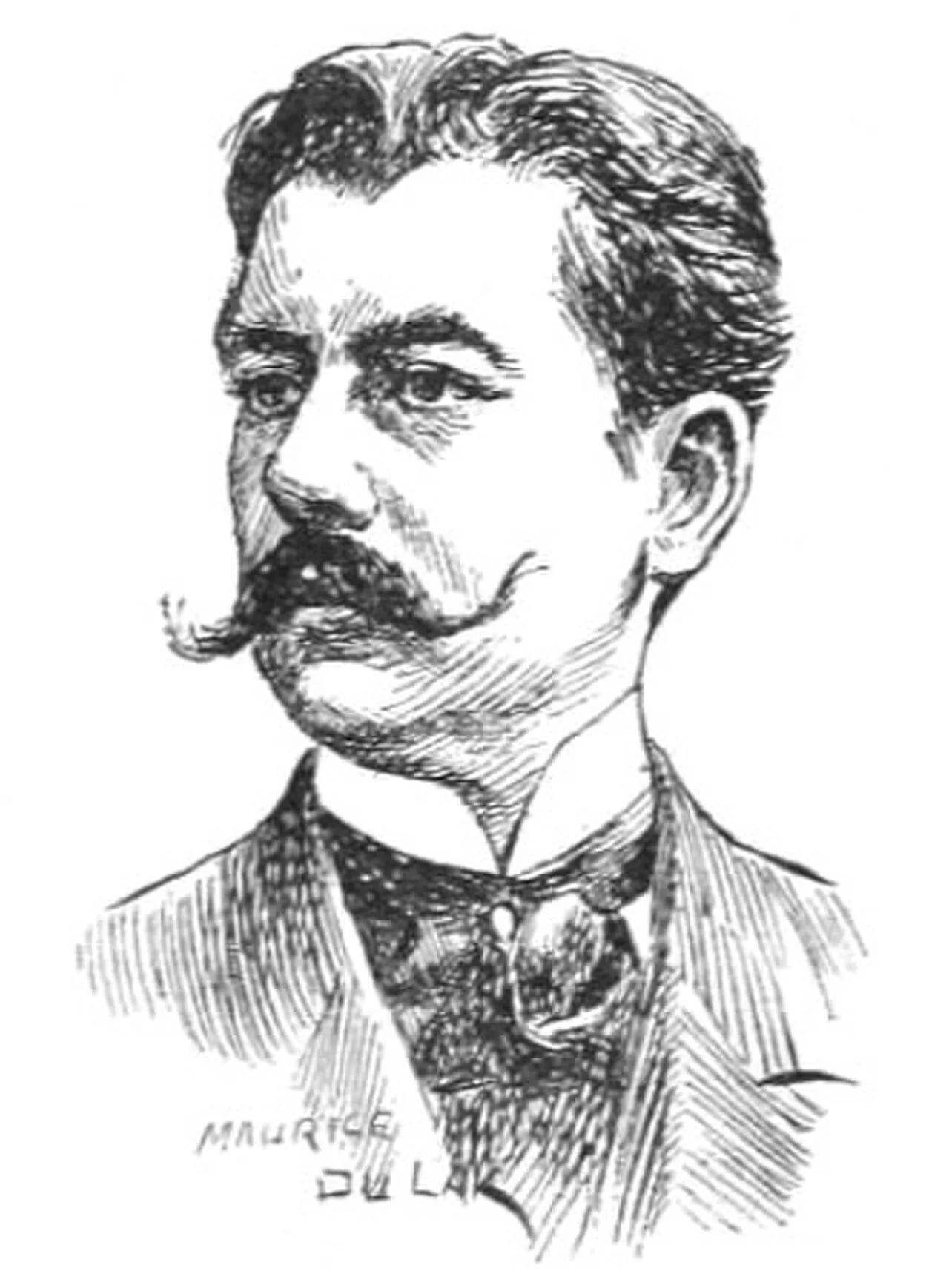 Porträt von Louis Heuzey (1863–1901) – Gedenkseite