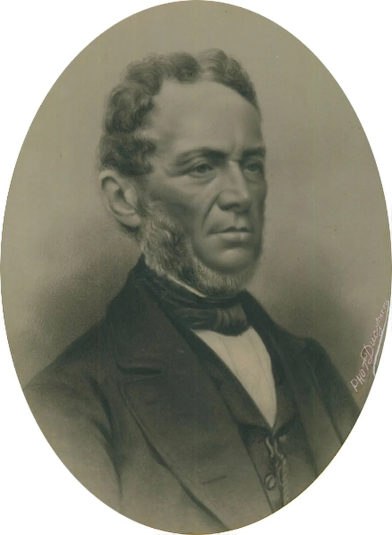 Portrait of Louis Hippolyte Bouteille (1804–1881) – memorial page