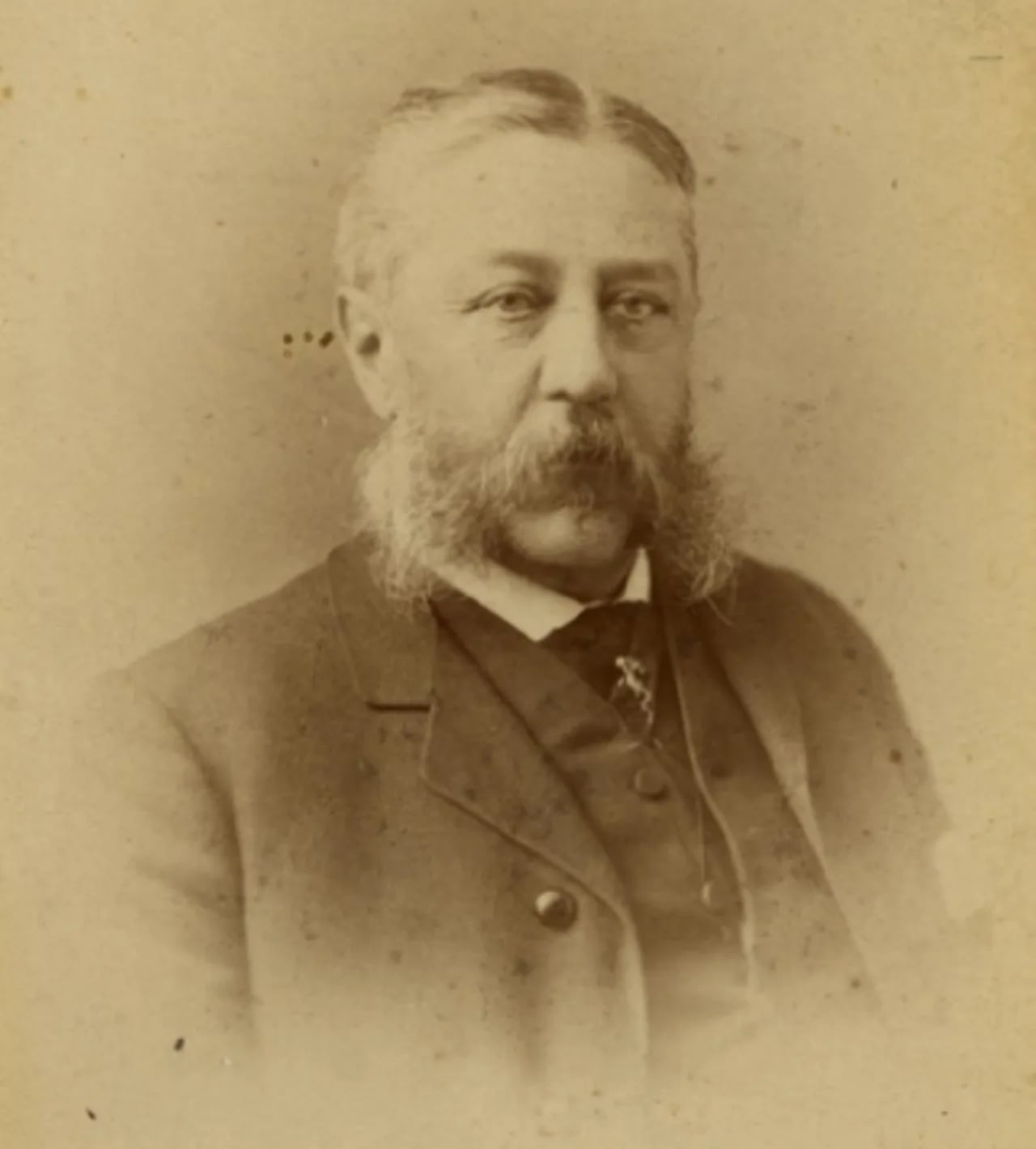 Portrait of Louis Huet Massue (1828–1891) – memorial page