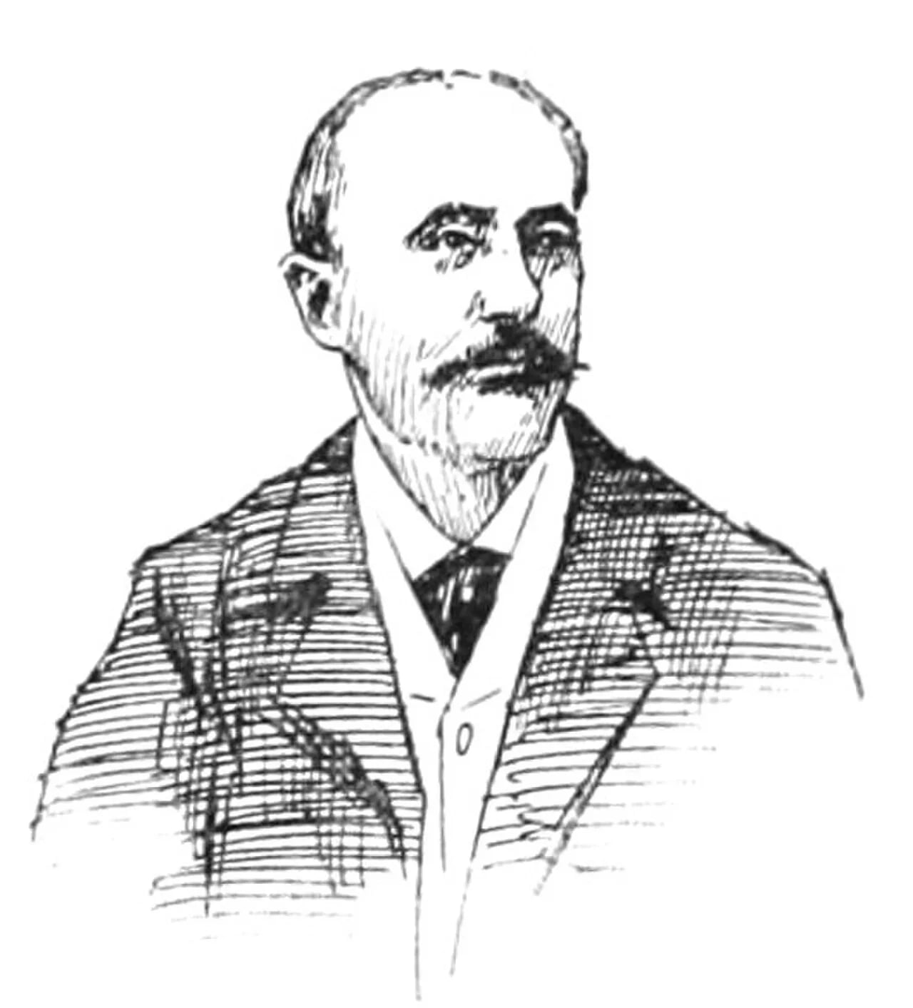 Portrait of Louis Jourdan (1843–1932) – memorial page