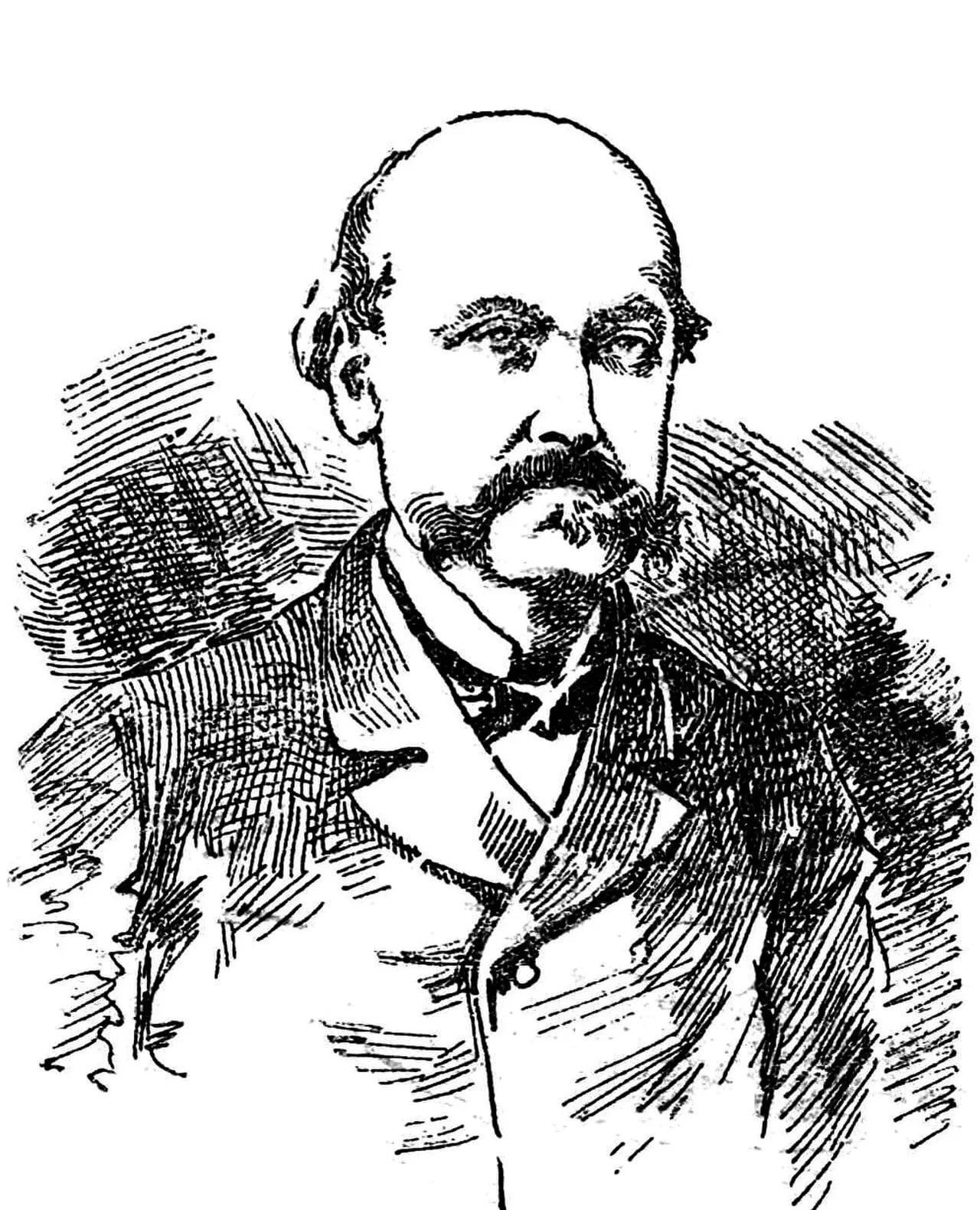 Porträt von Louis Legrand de Lecelles (1826–1887) – Gedenkseite