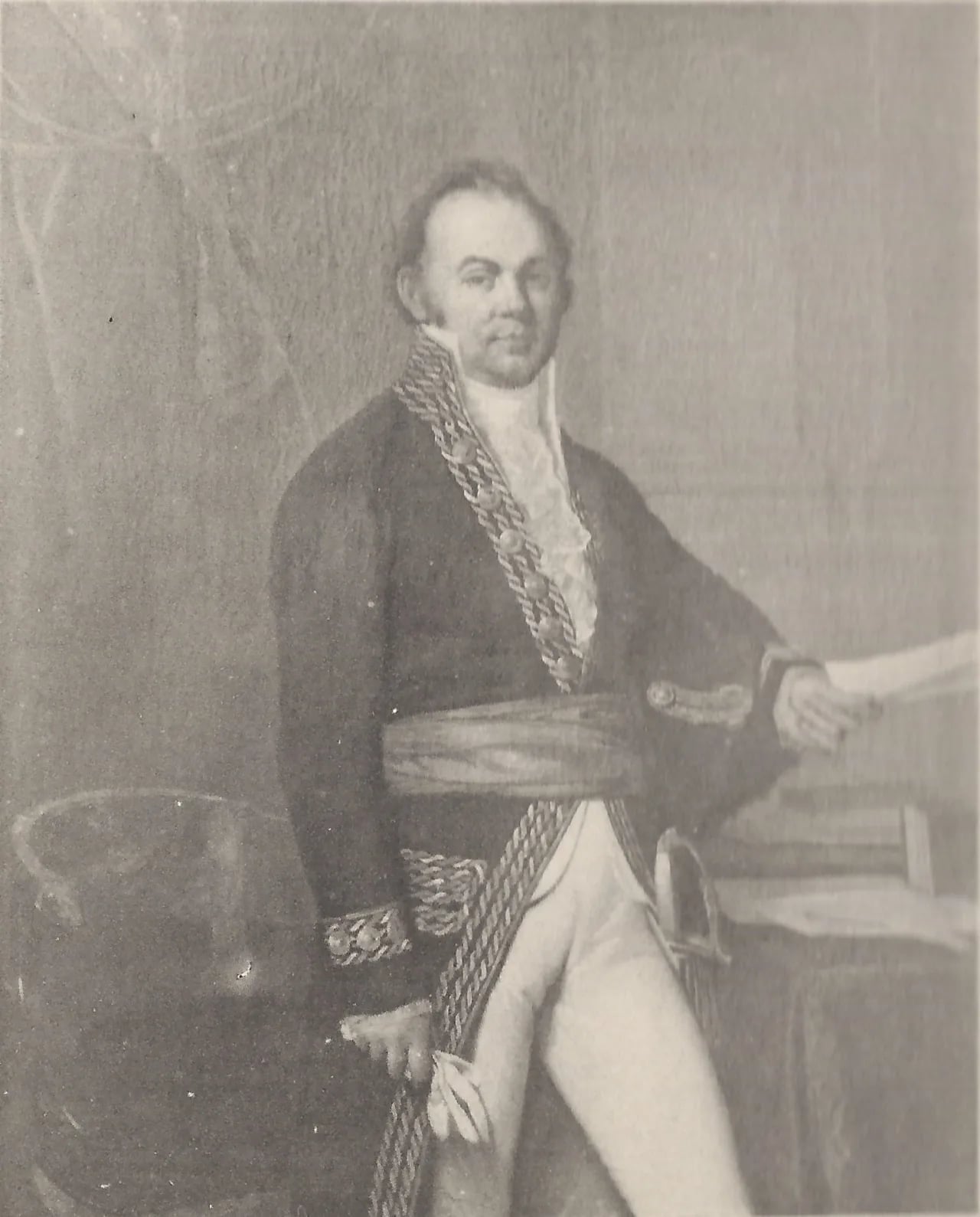Porträt von Louis Lézurier de La Martel (1765–1852) – Gedenkseite