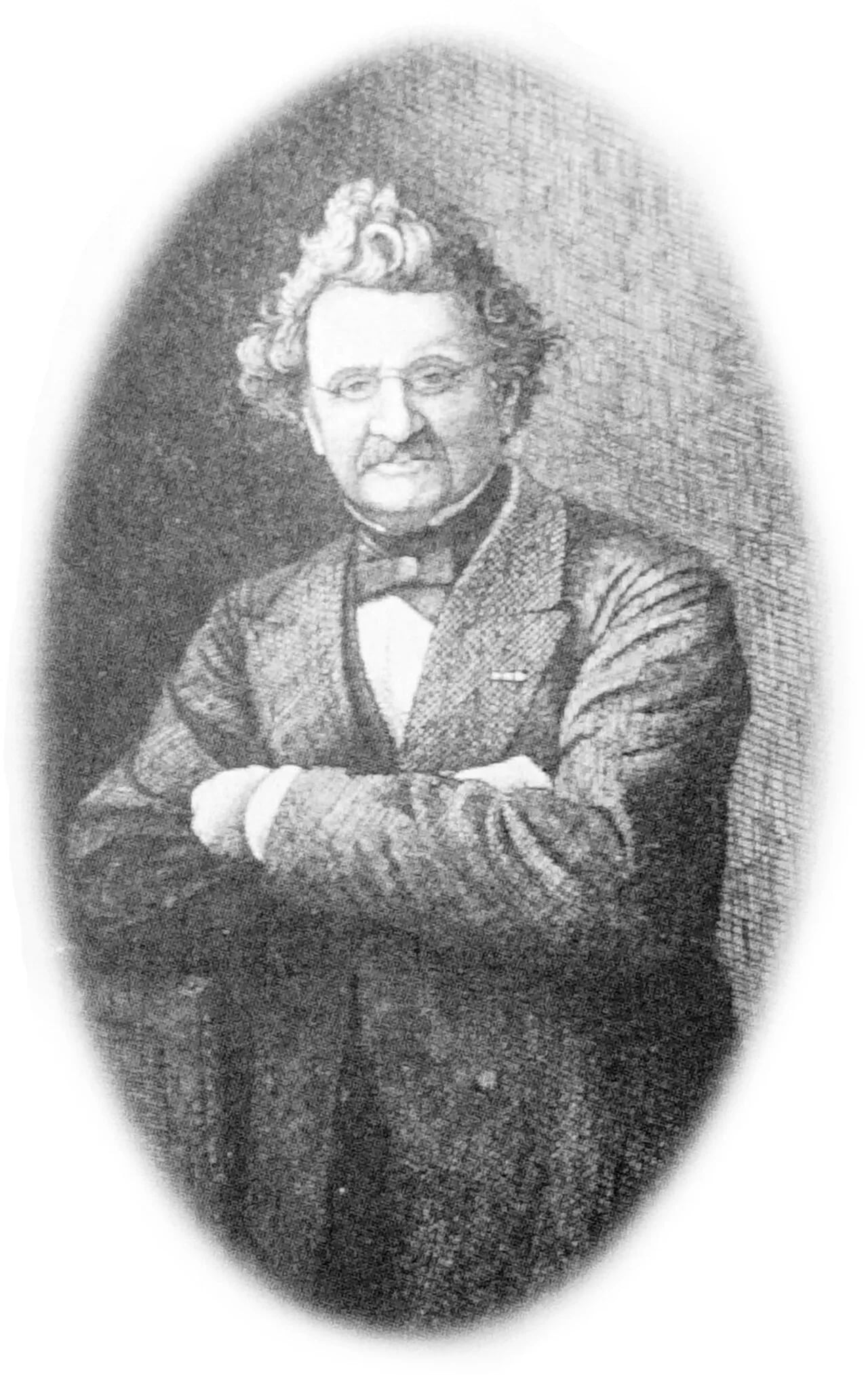 Portrait of Louis Paris (1802–1887) – memorial page