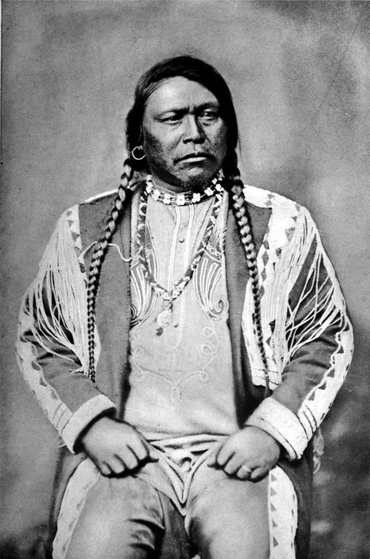 Porträt von Ouray (1833–1880) – Gedenkseite
