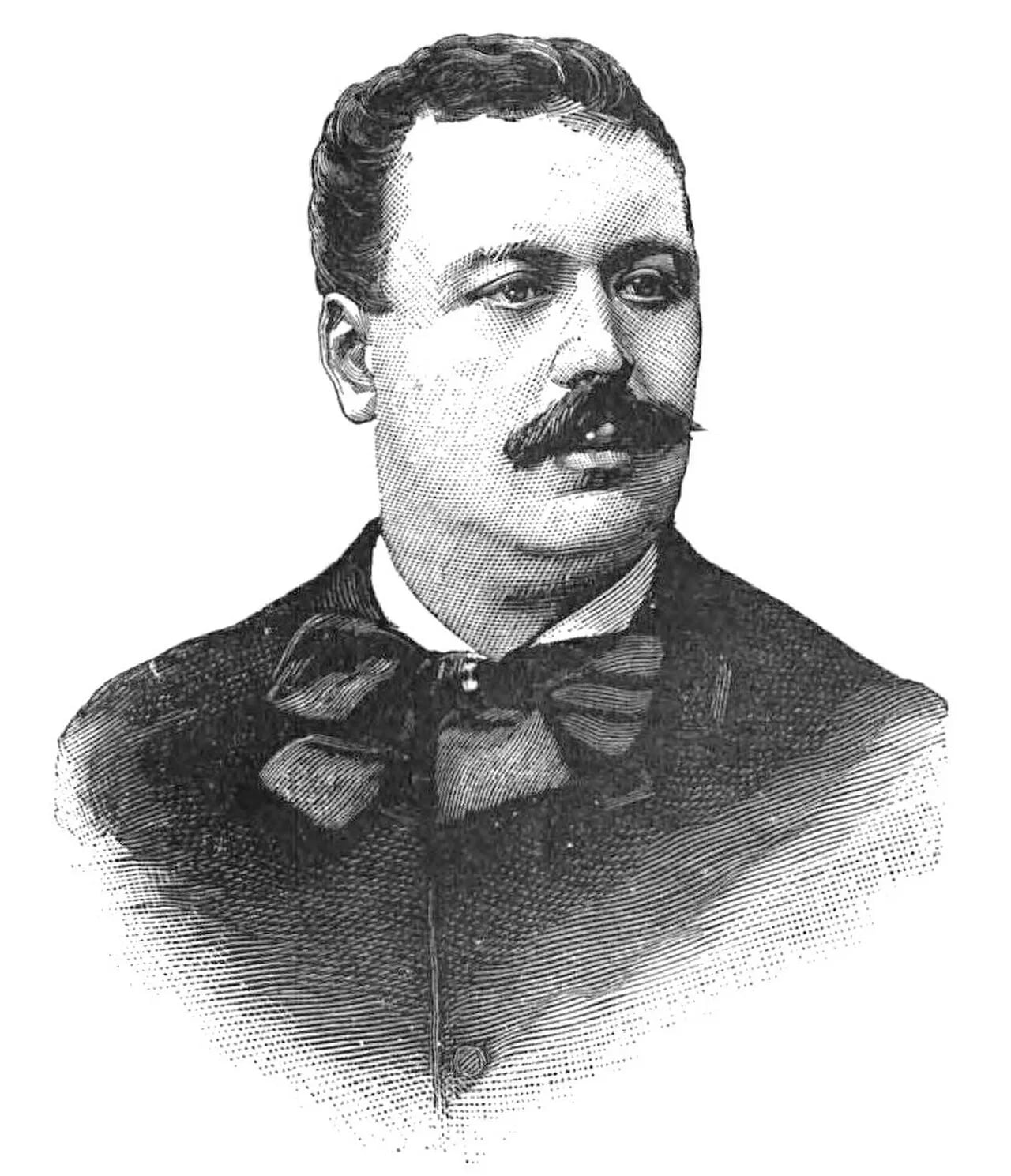 Porträt von Louis Terrier (1854–1895) – Gedenkseite
