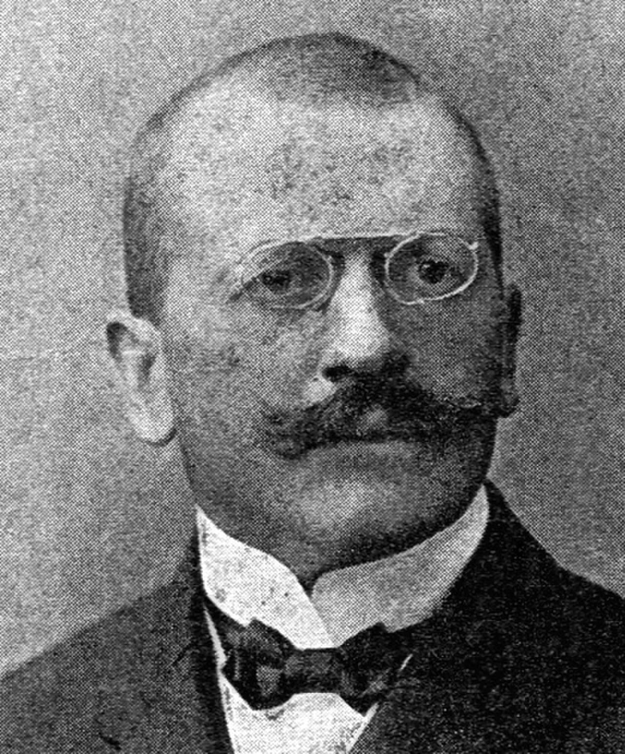 Porträt von Louis Weck (1867–1916) – Gedenkseite