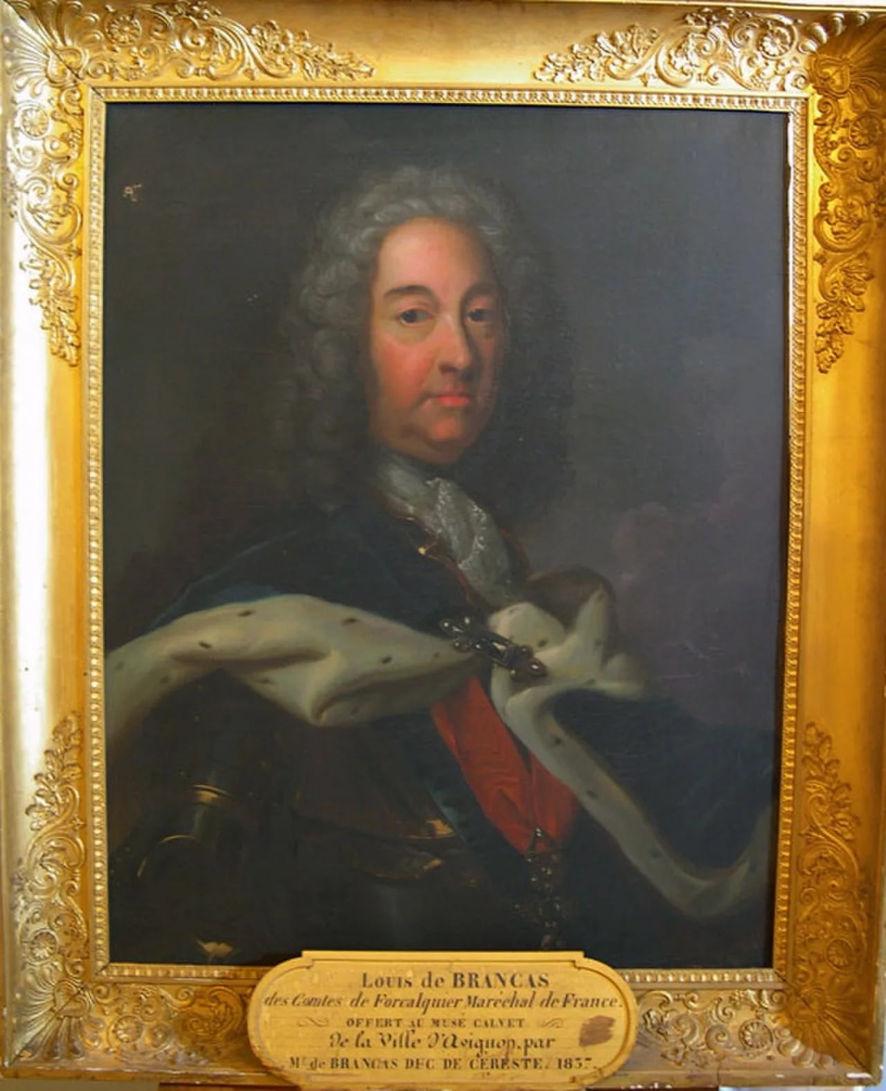 Portrait of Louis de Brancas de Forcalquier (1672–1750) – memorial page