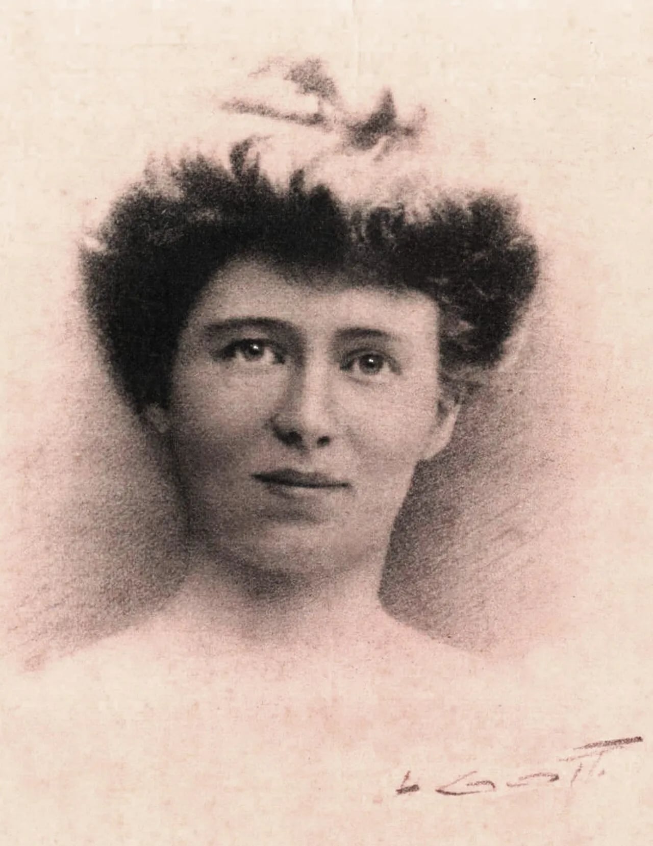 Porträt von Louise de Bettignies (1880–1918) – Gedenkseite