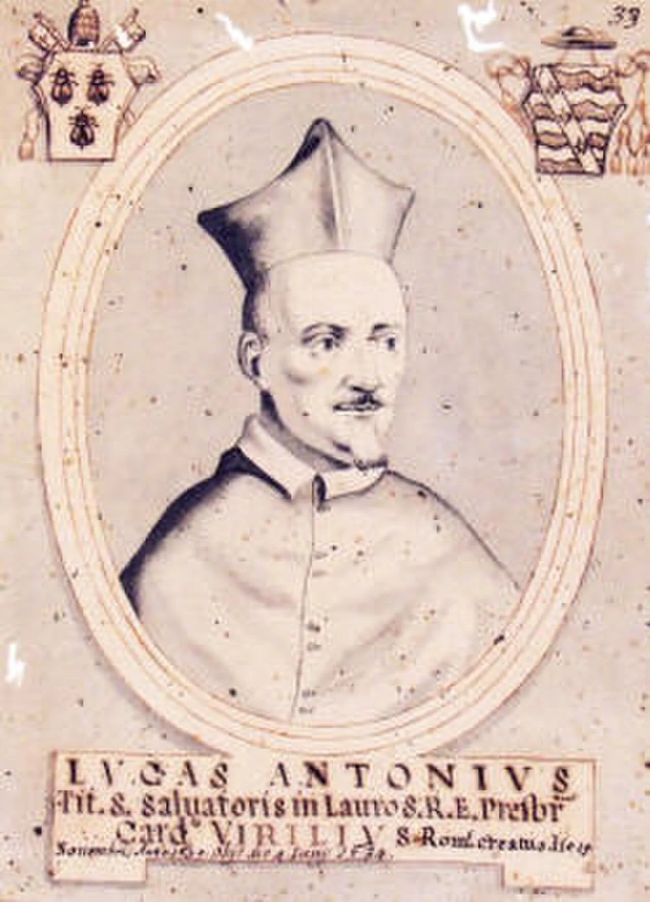 Portrait of Luca Antonio Virili (1569–1634) – memorial page