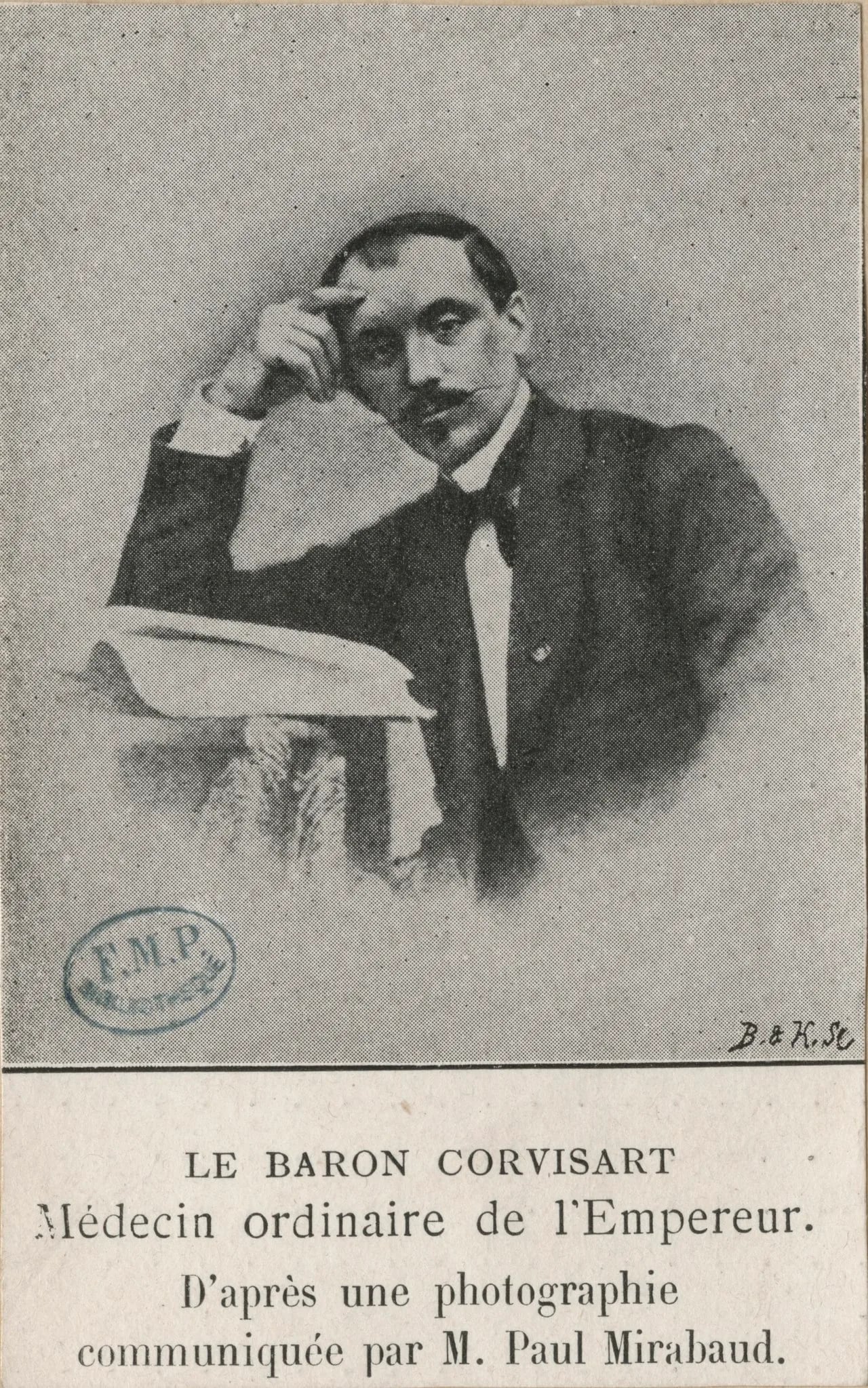Portrait of Lucien Corvisart (1824–1882) – memorial page