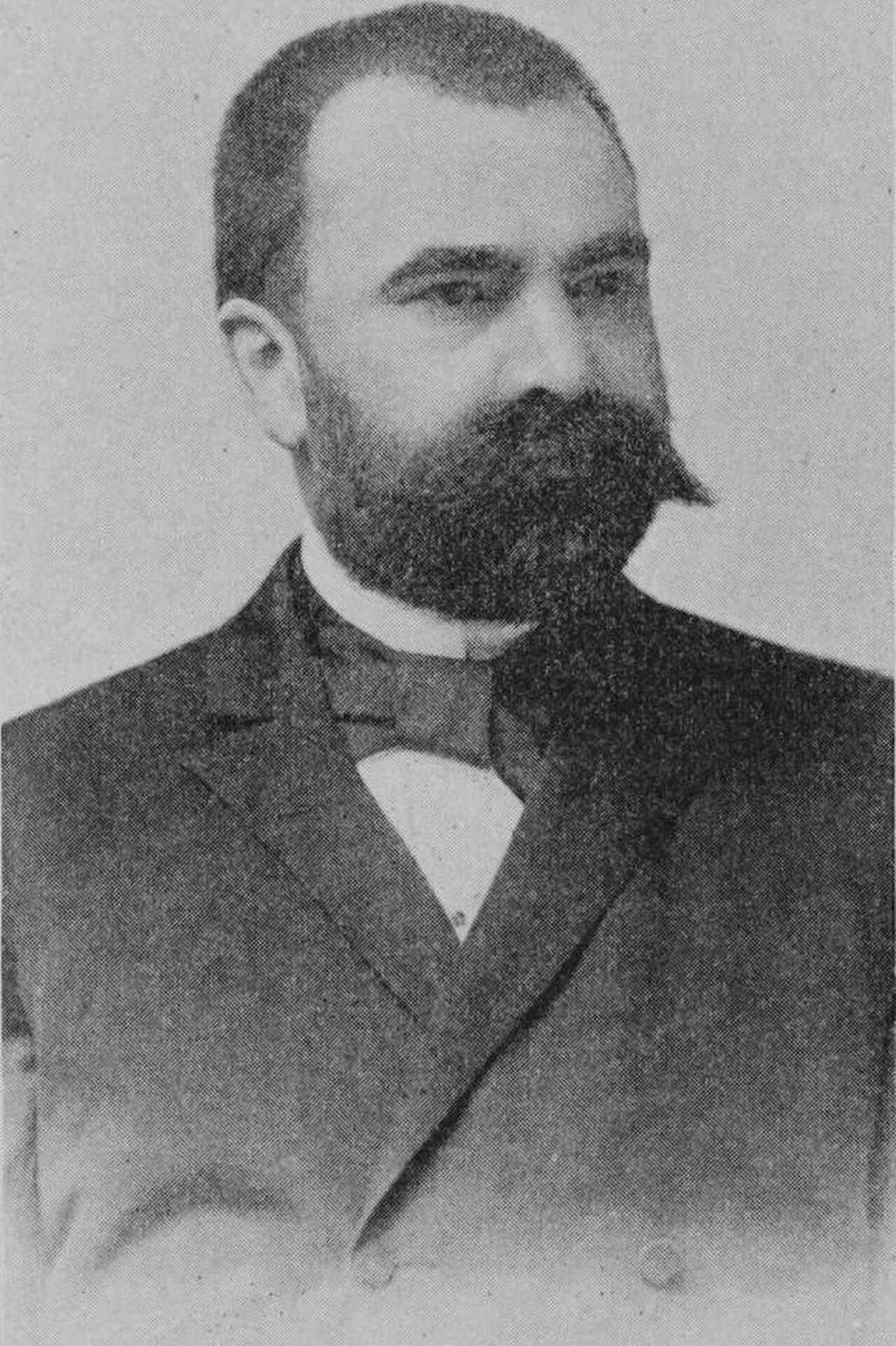 Porträt von Rudolf Dvořák (1860–1920) – Gedenkseite