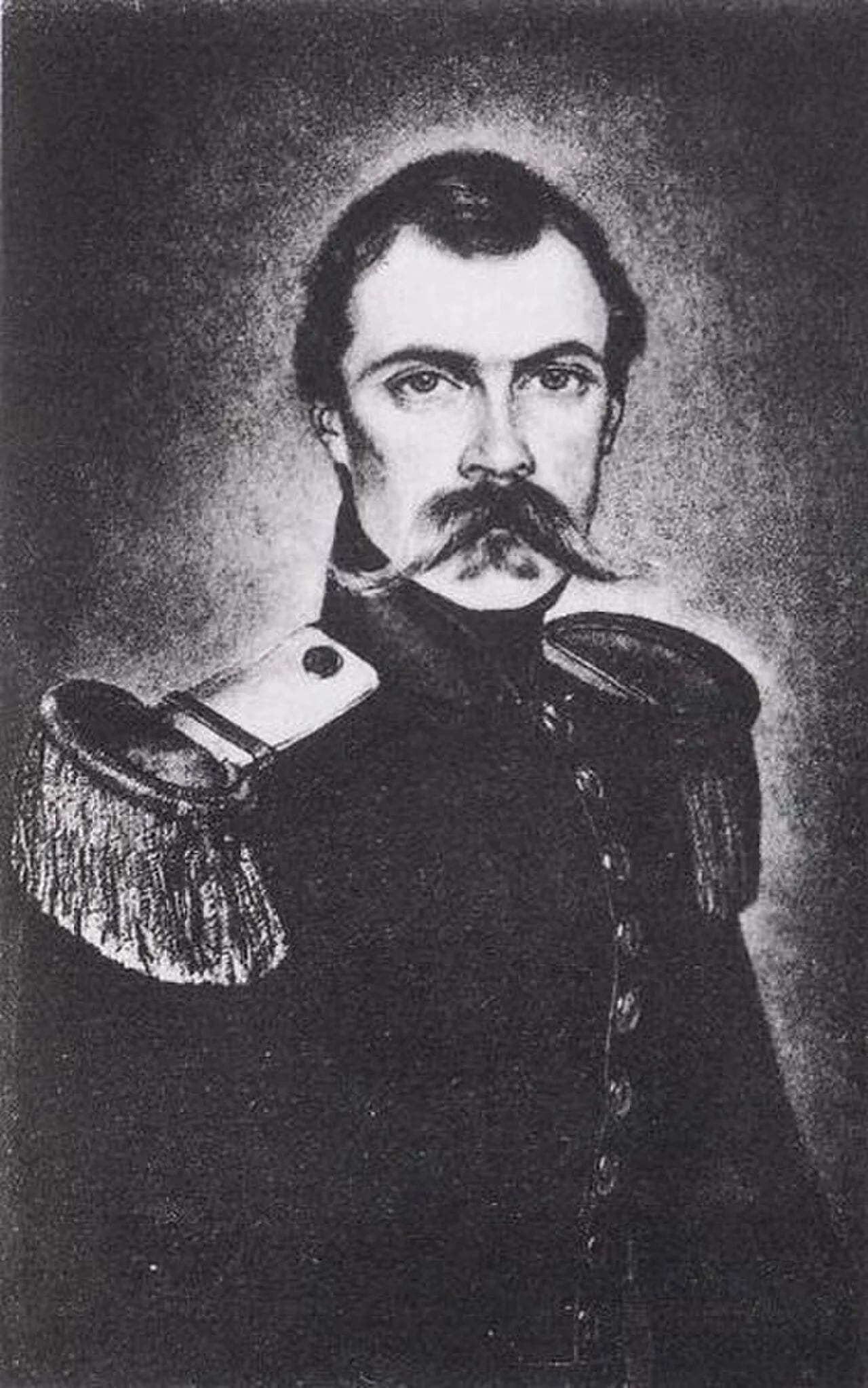 Porträt von Lucien de Montagnac (1803–1845) – Gedenkseite
