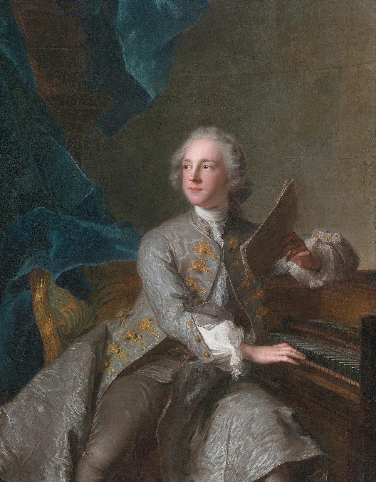 Porträt von Francis Greville, 1st Earl of Warwick (1719–1773) – Gedenkseite