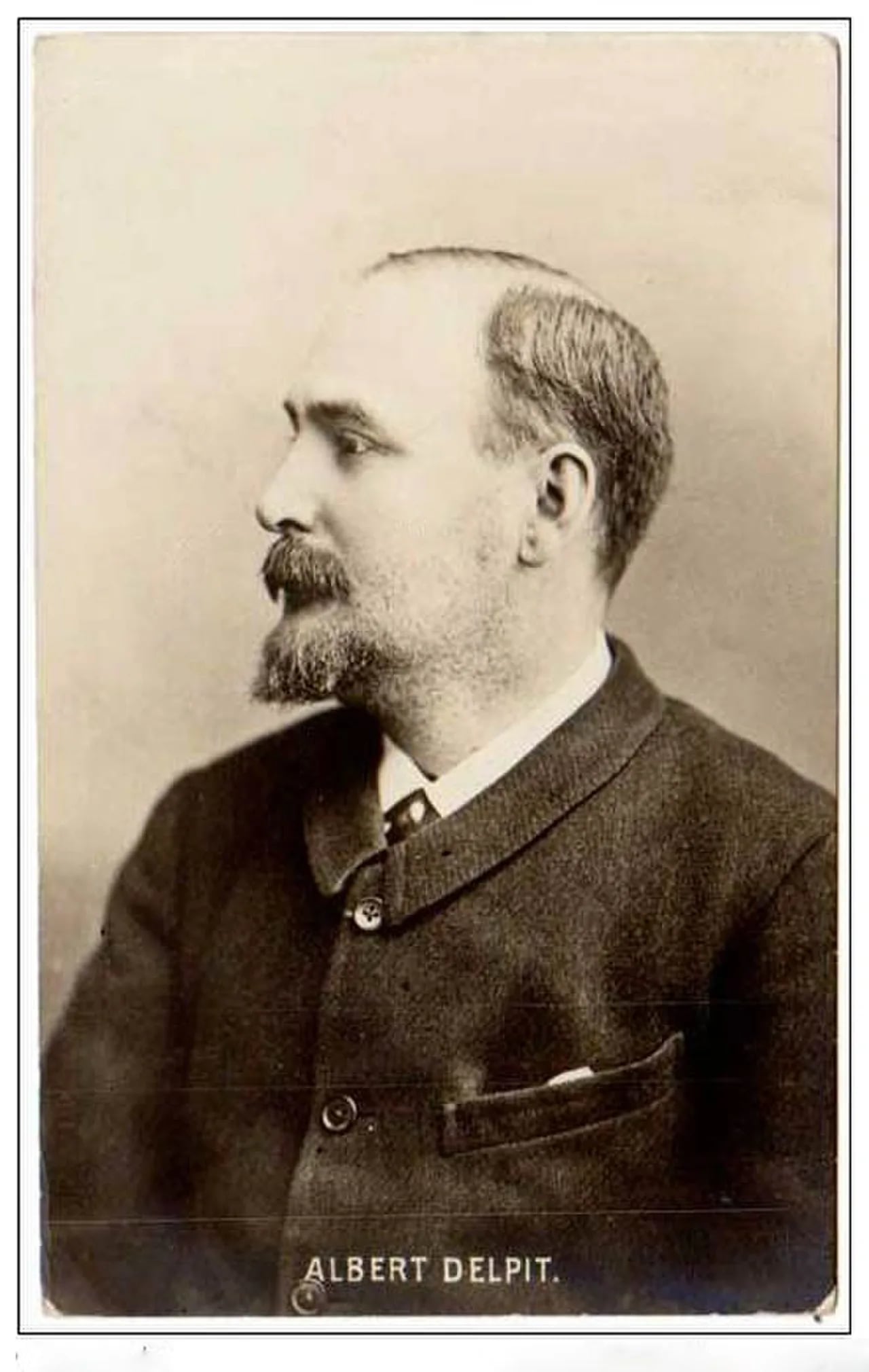 Portrait of Albert Delpit (1849–1893) – memorial page