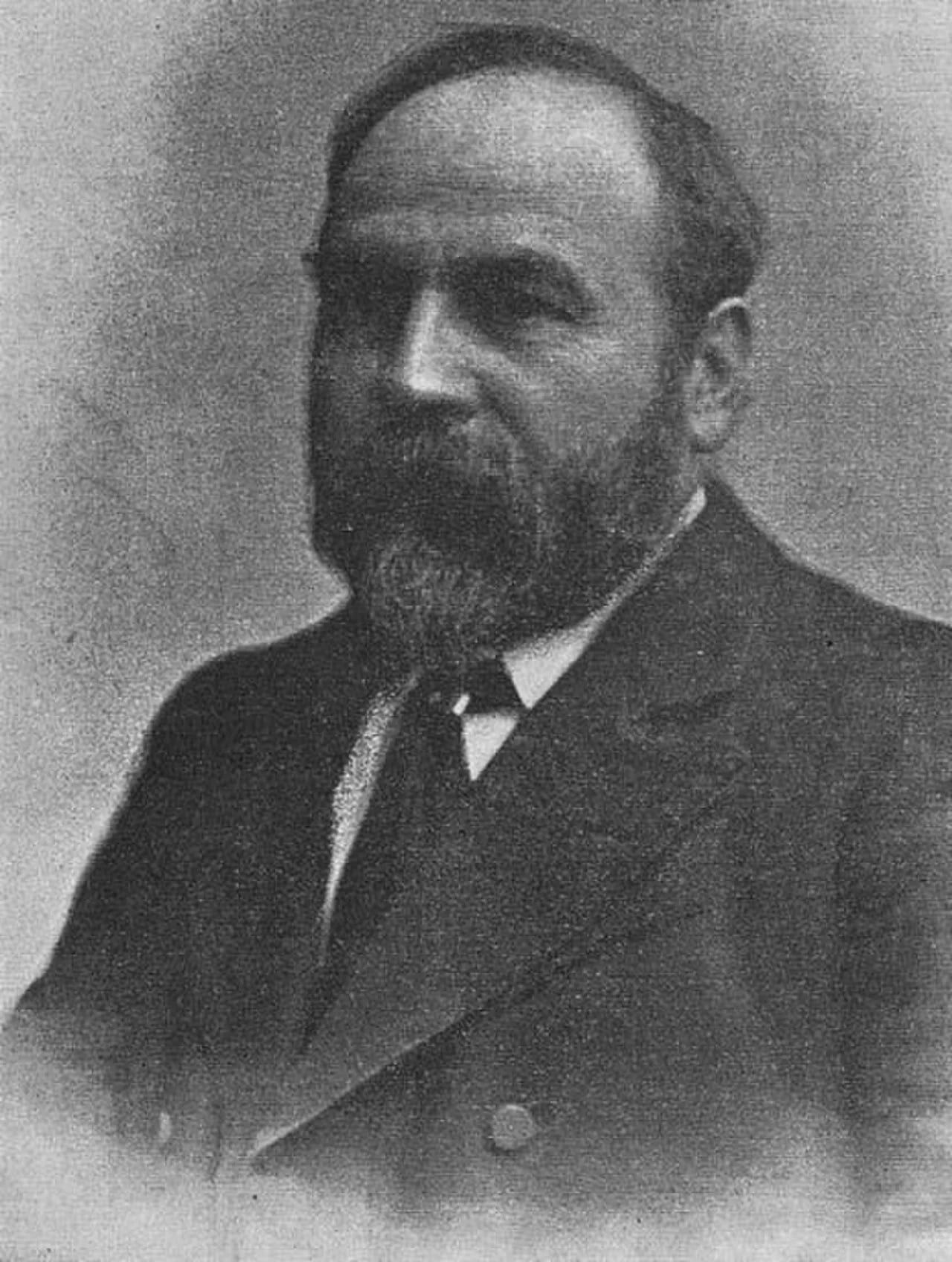 Portrait of Léo Melliet (1843–1909) – memorial page