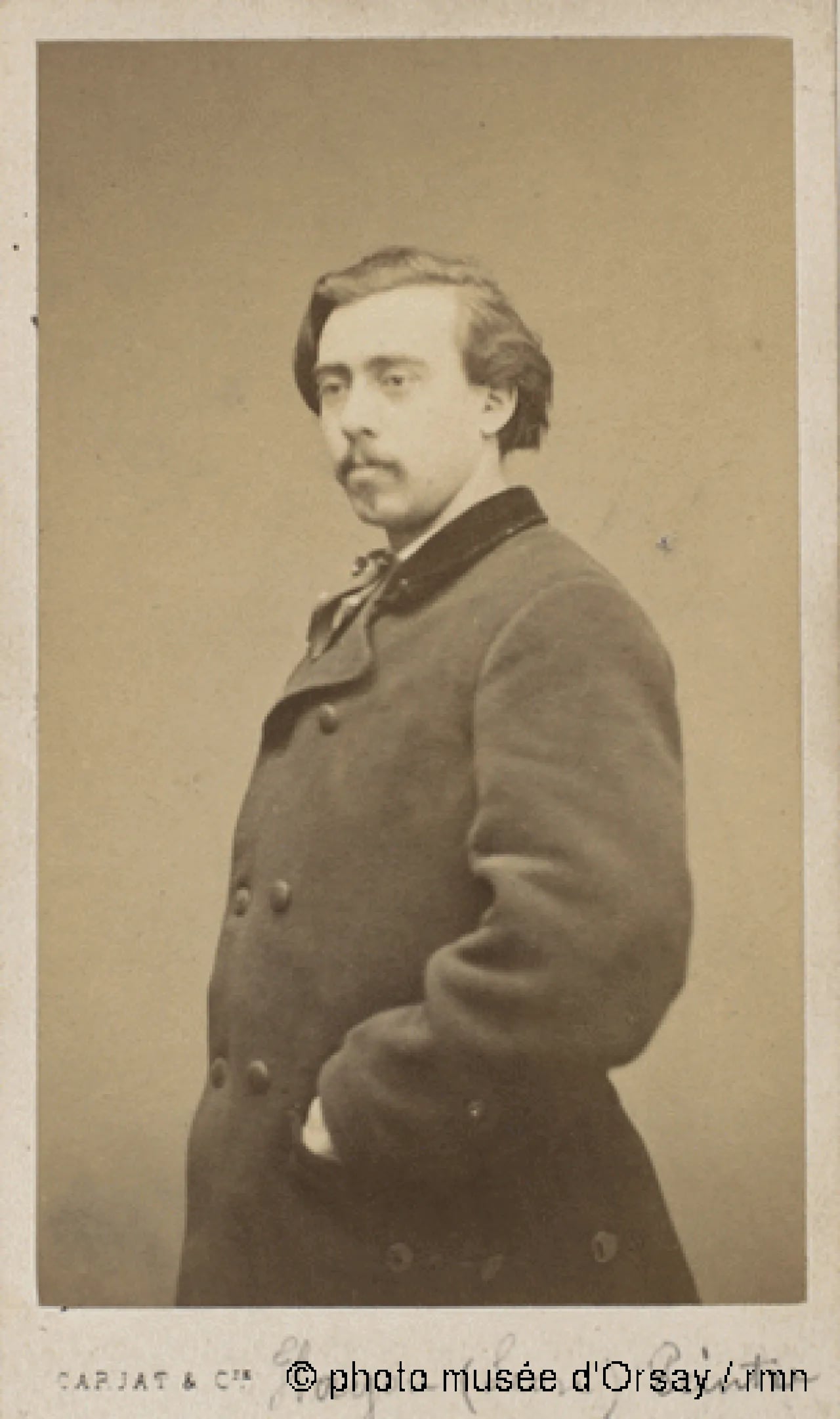 Porträt von Léon Albert Hayon (1840–1885) – Gedenkseite
