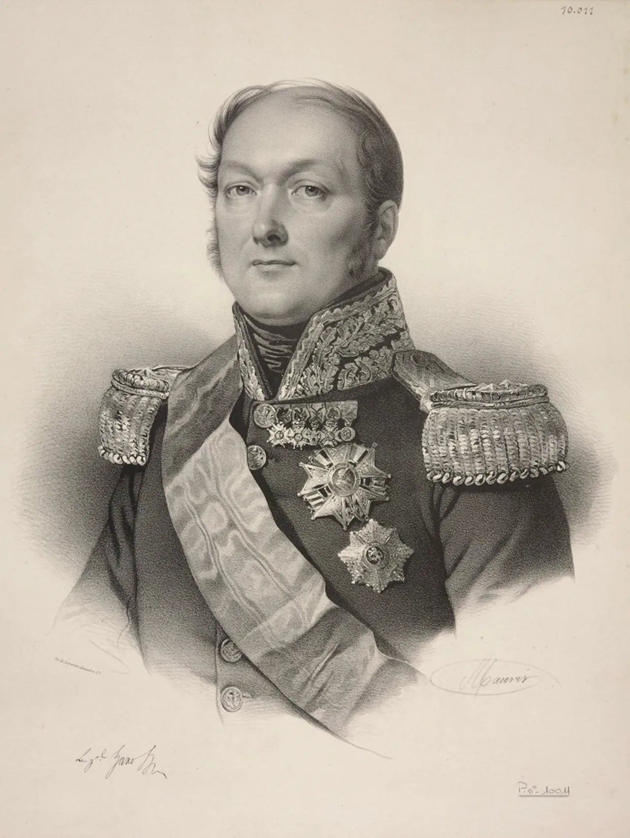 Porträt von François Nicolas Benoît Haxo (1774–1838) – Gedenkseite