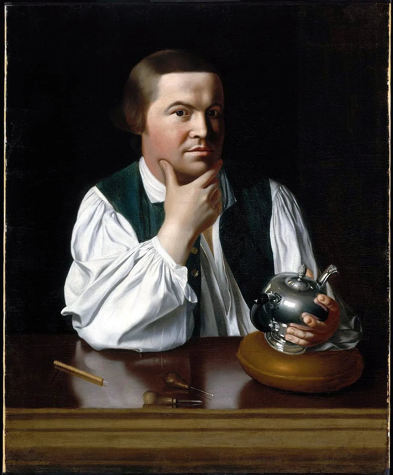 Portrait of Paul Revere (1735–1818) – memorial page